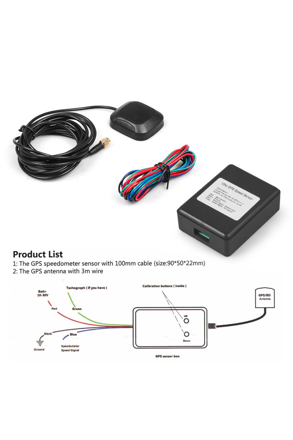 Choice-Universal GPS Speed Sender Speedometer Sensor Adapter for Car Truck Boat GPS Speedometer Gauge Me... 3