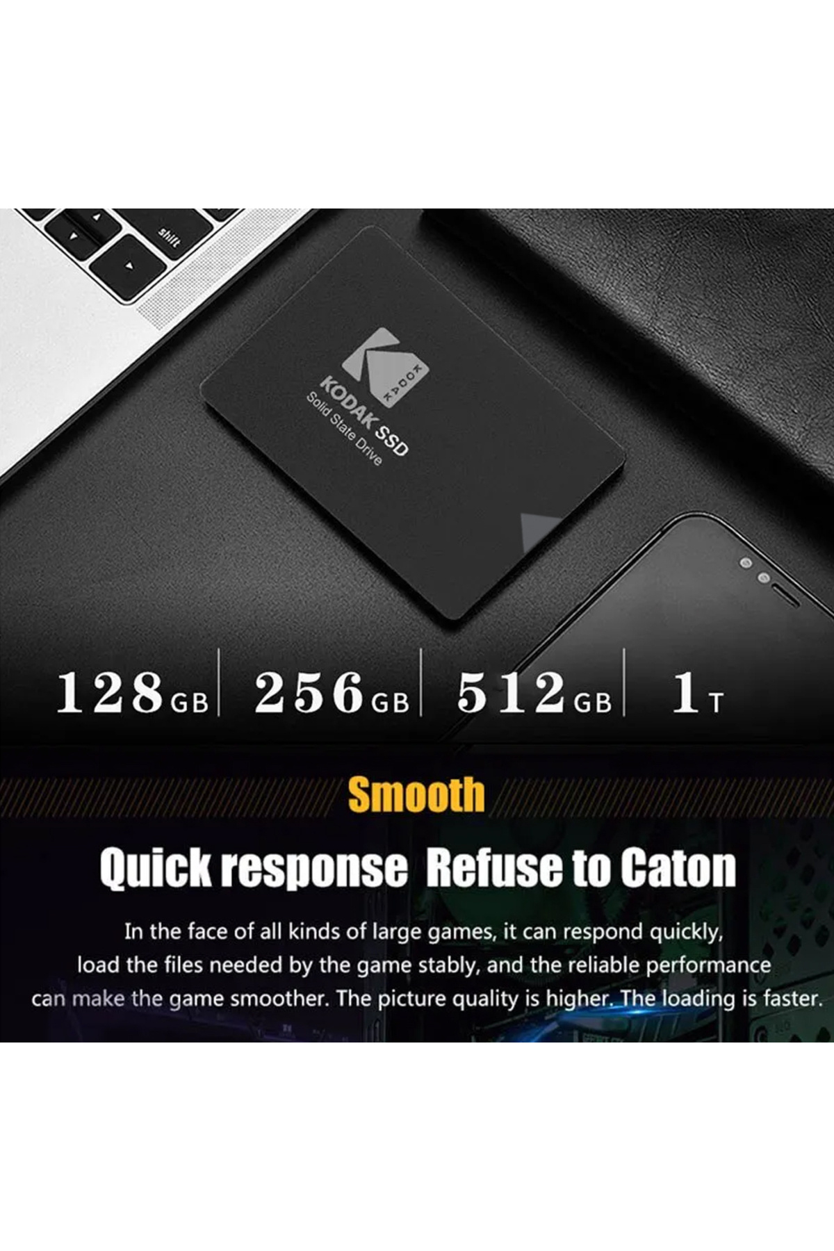 Kodak-128gb X130 Pro Ssd Hard Disk Drive 128gb 256gb 512gb 1tb Hdd 2.5 Sata3.0 Disk Internal Hard Dr 3