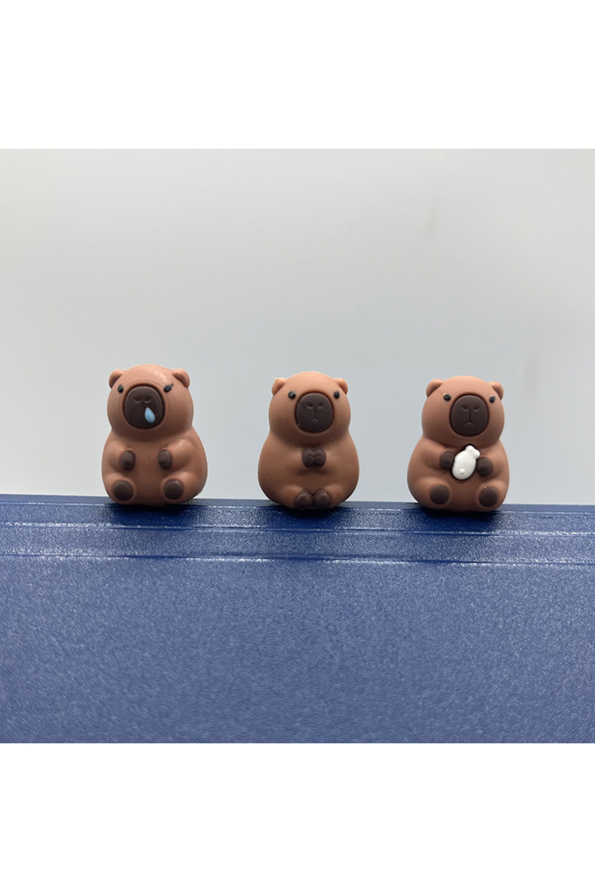 Choice-10PCS Cute Capybara Pencil Cap Silicone Pen Topper Covers For Kids Cute Pencil Extender Stationer... 4