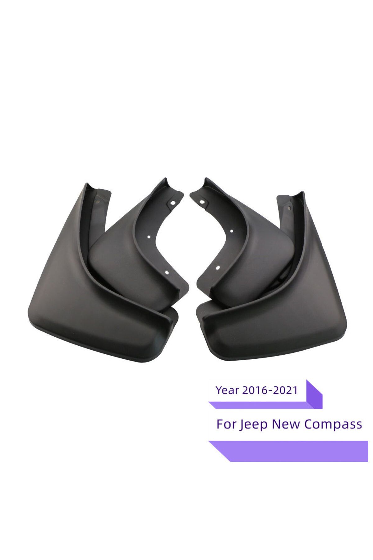 Choice-4x for Jeep Compass 2016 2017 2018 2019 2020 1.4T 2.4T MK2 MudGuards Splash Guards Front Rear Whe... 7