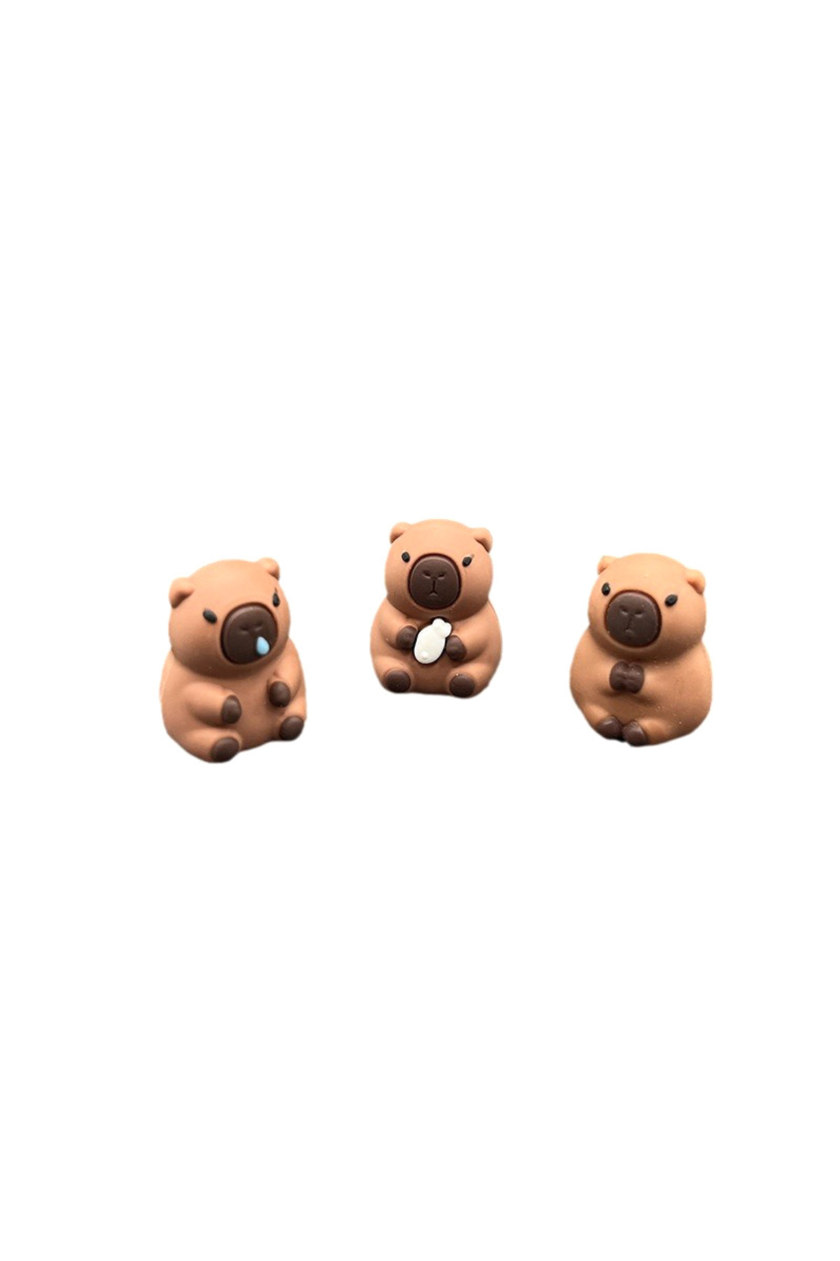 Choice-10PCS Cute Capybara Pencil Cap Silicone Pen Topper Covers For Kids Cute Pencil Extender Stationer... 5