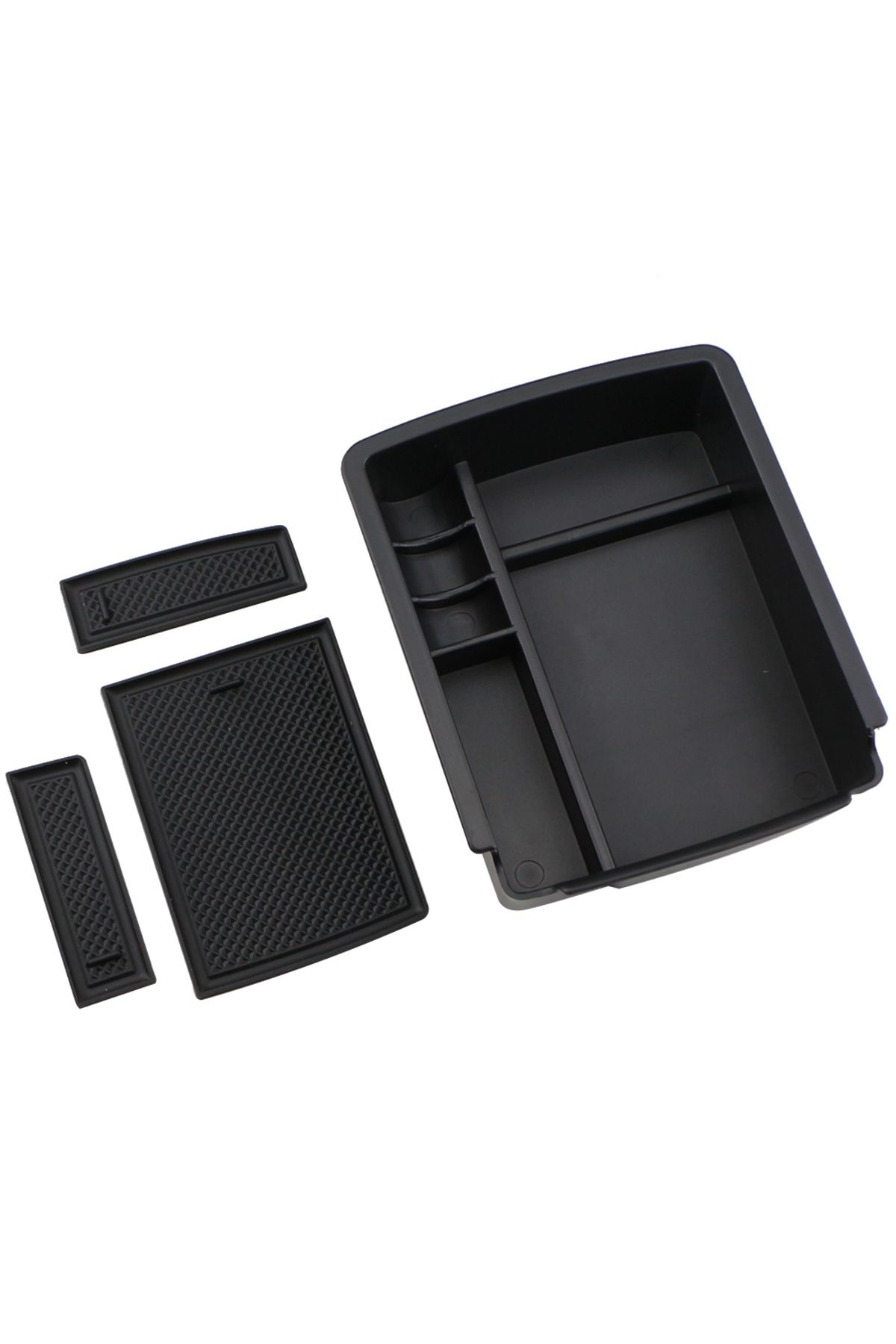 Choice-Car Center Console Tray Center Console Tray Keep Your Car Tidy Black Center Console Glove Box for... 6