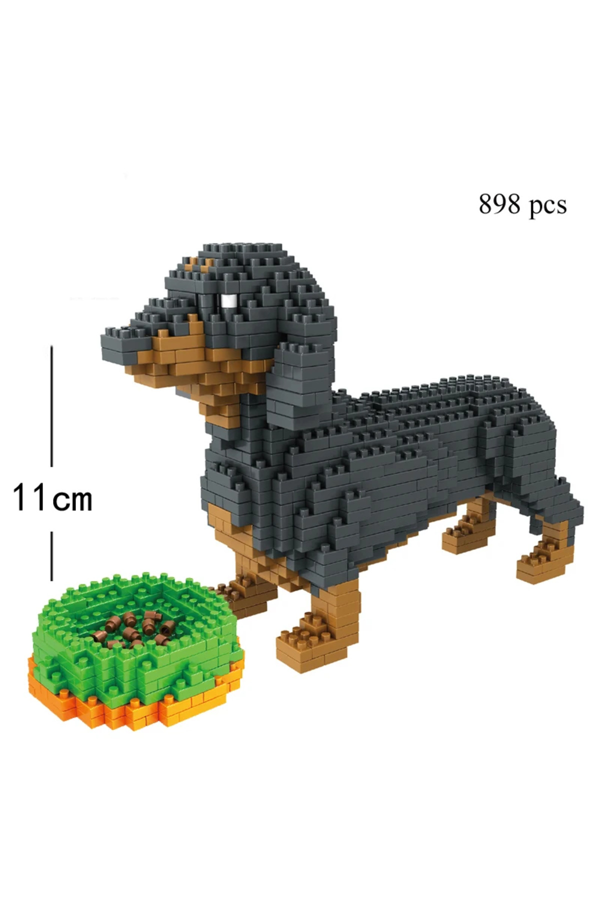 داشهوند داخل کیف، اسباب‌بازی بلوکی ساختنی سگ داشهوند مینی فوق‌العاده بامزه: هدیه محبوب، کیفیت استثنایی