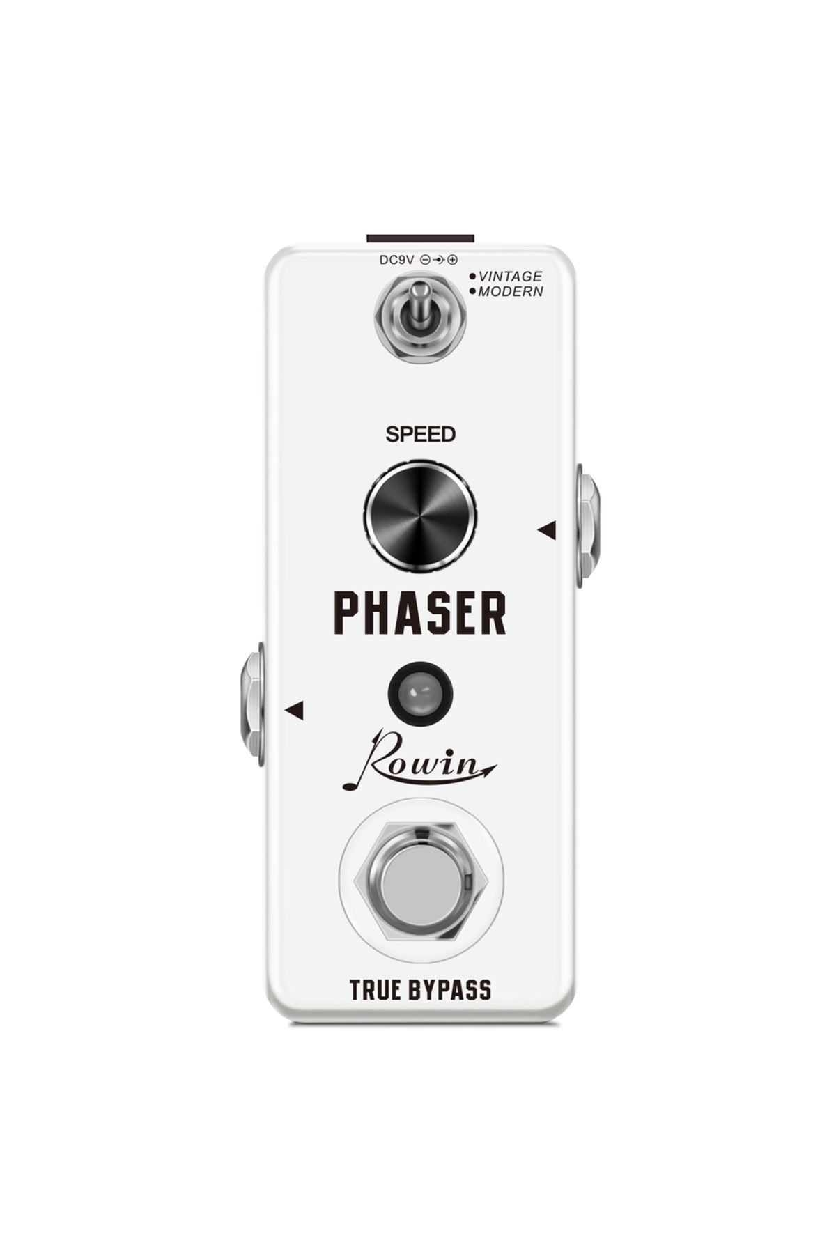 Choice-White Rowin Guitar Phaser Pedal, Analog Phase Effect, Effector Single Vintage Modern Modes, Mini Siz 1
