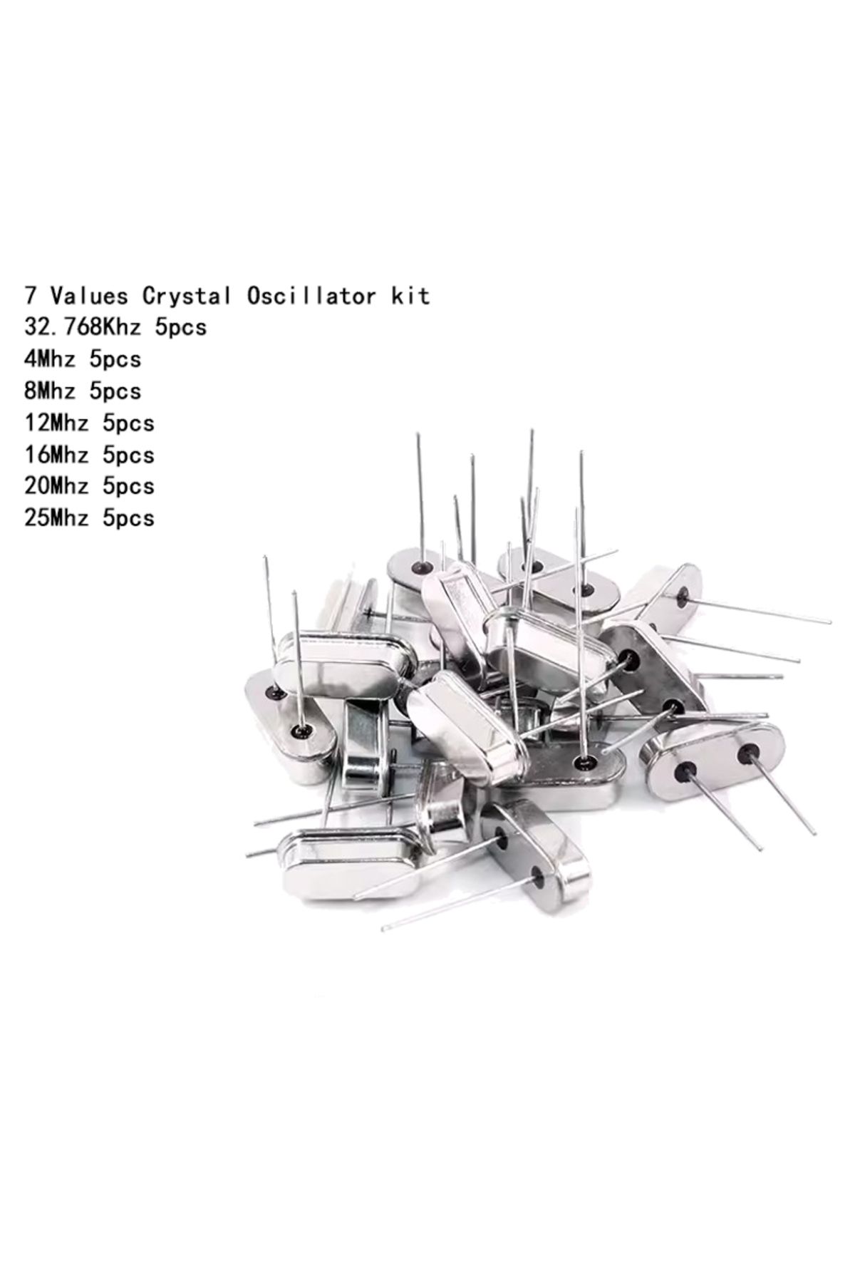 Si Tai&SH-Hc-49s Crystal Oscillator Electronic Kit Resonator Ceramic Quartz Resonator Hc-49 Dip 7 Kinds X 5... 3