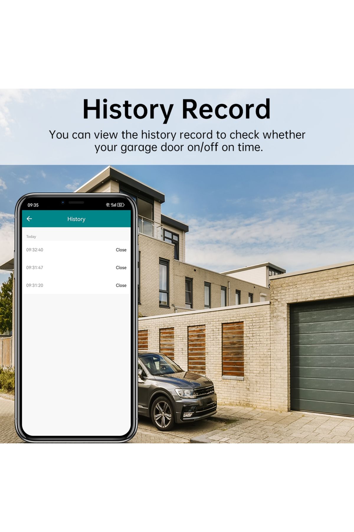 Choice-Tuya Wifi Garage Door Opener Controller Smart Automatic Garage Door Switch App Remote Control For... 6