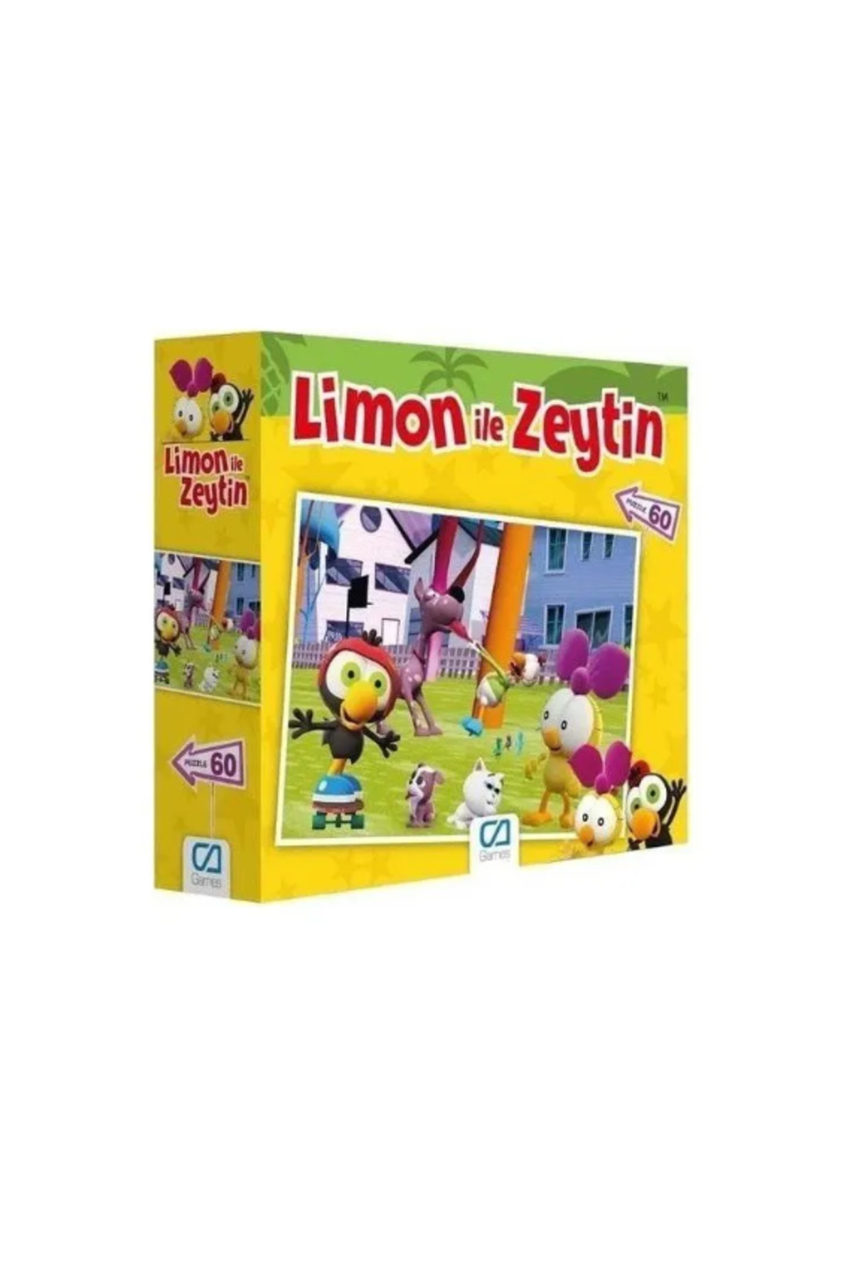 Genel Markalar CA GAMES LİMON İLE ZEYTİN PUZZLE 60 - Fiyatı, Yorumları