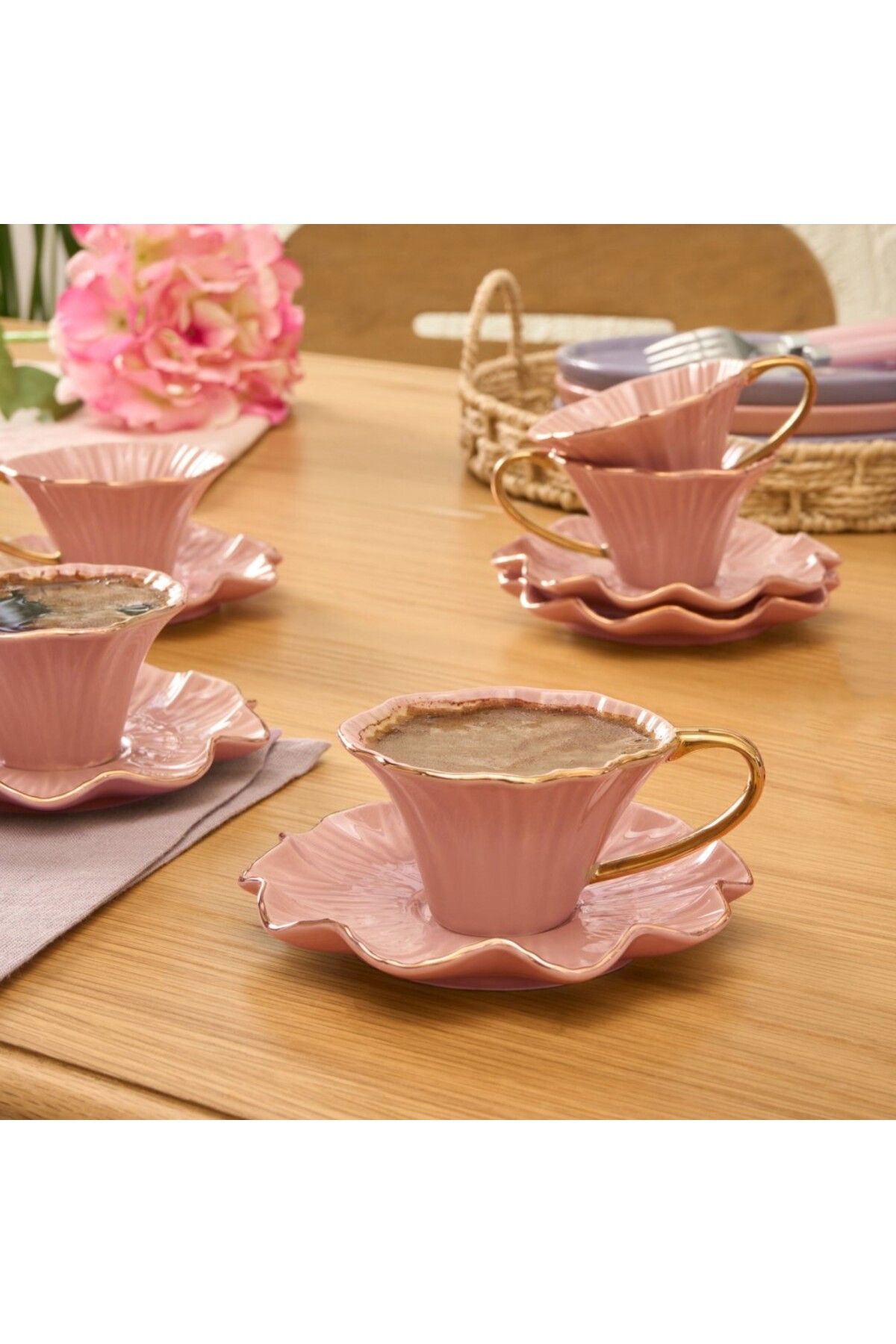 Karaca-Bliss 90 ml 6-teiliges Kaffeeset 3