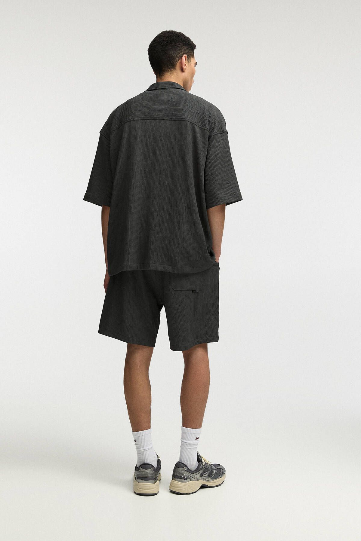 Pull & Bear-Flowing Bermuda shorts Ramadan 4