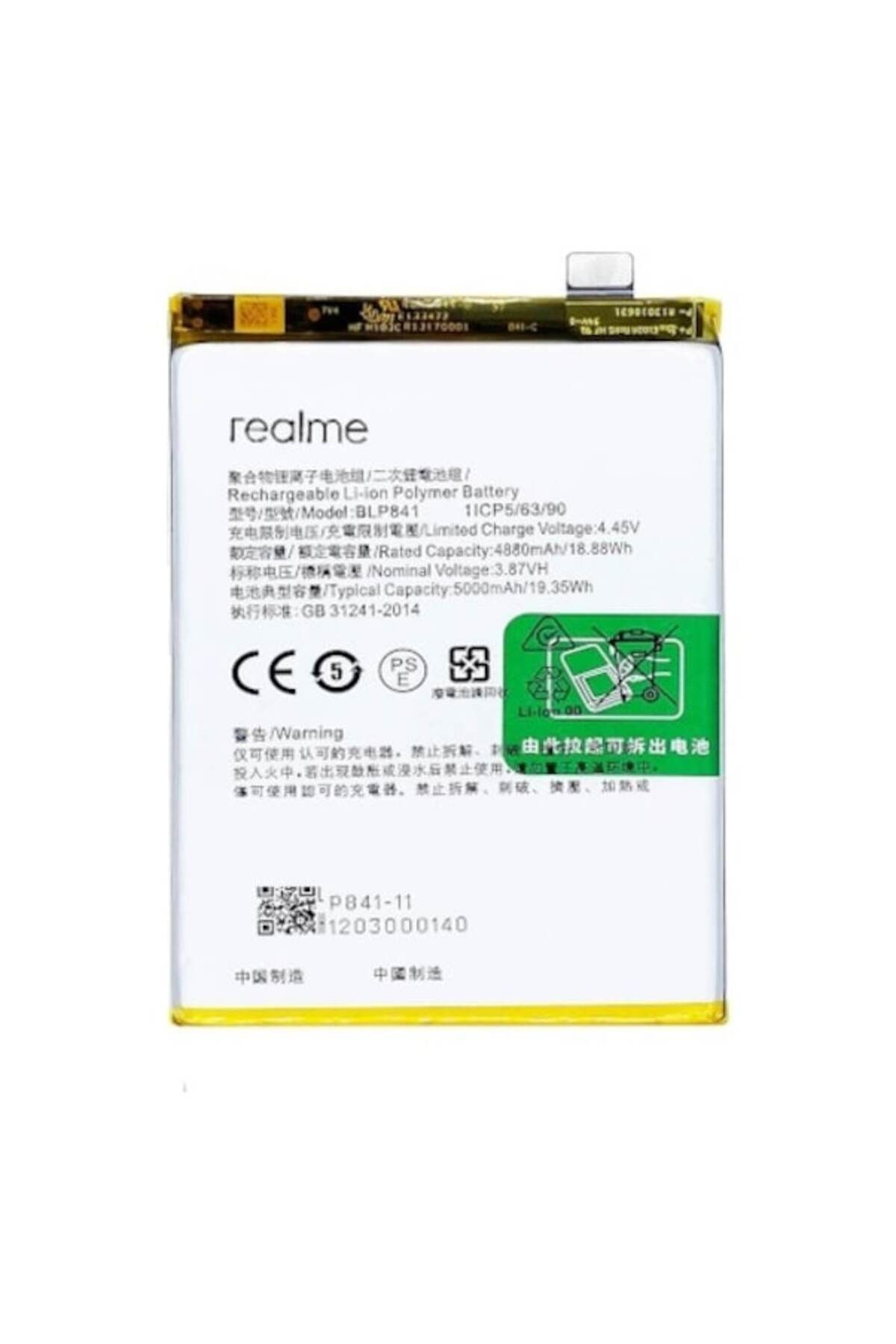 Asia Oppo Realme Q3 5g - Blp841 - Batarya Pil Batarya