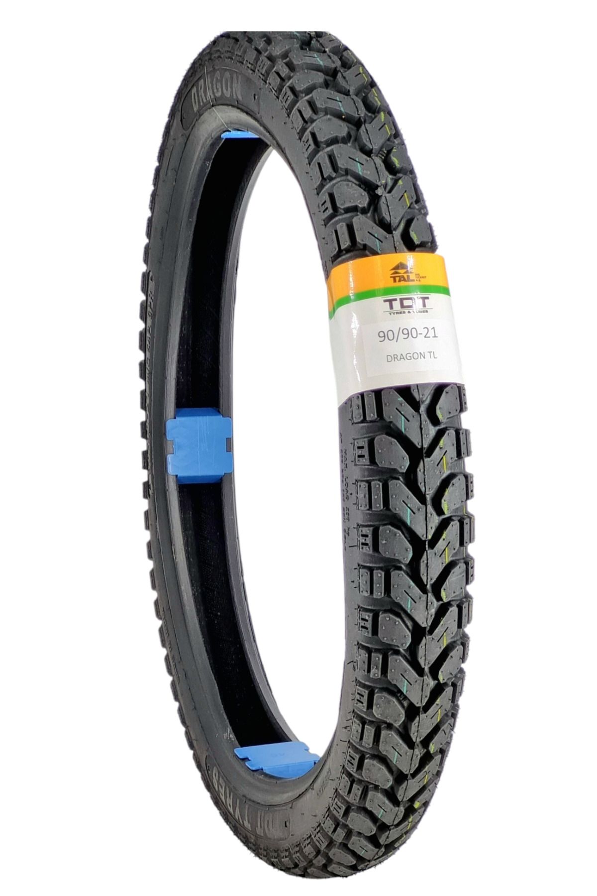 TDT TYRES 90/90-21 TL (TUBELESS - DUBLEKS) MOTOSİKLET LASTİĞİ DRAGON