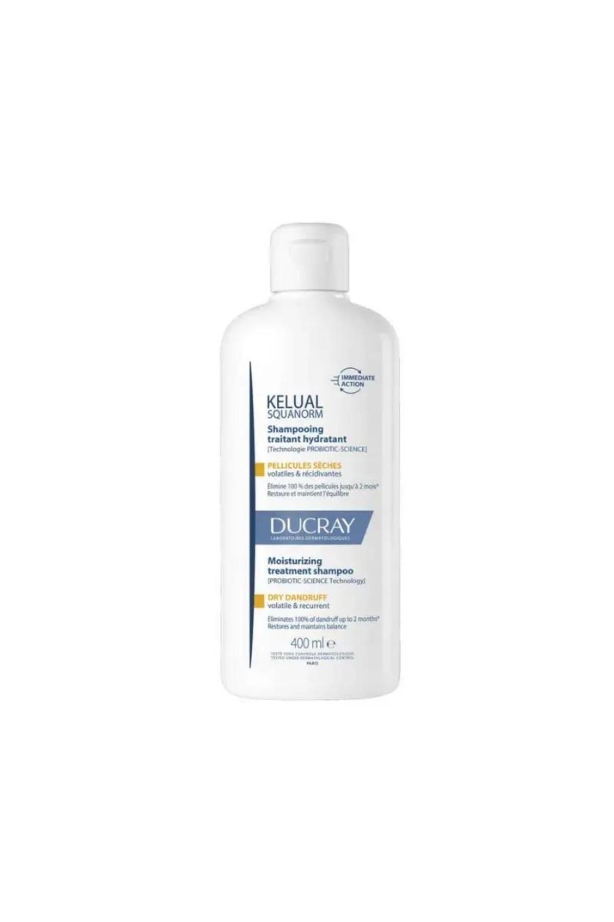 Ducray-Kelual Squanorm Anti-Dandruff Shampoo for Dry Hair 400 ml 1
