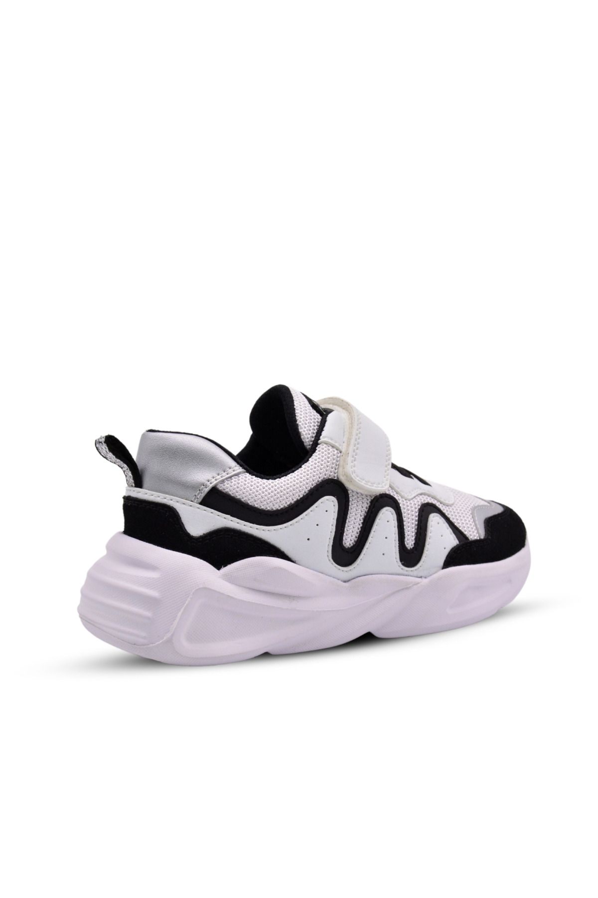 kids A more-London Air Mesh Detailed Ultra Light Sole Girls' Sports Shoes White 3