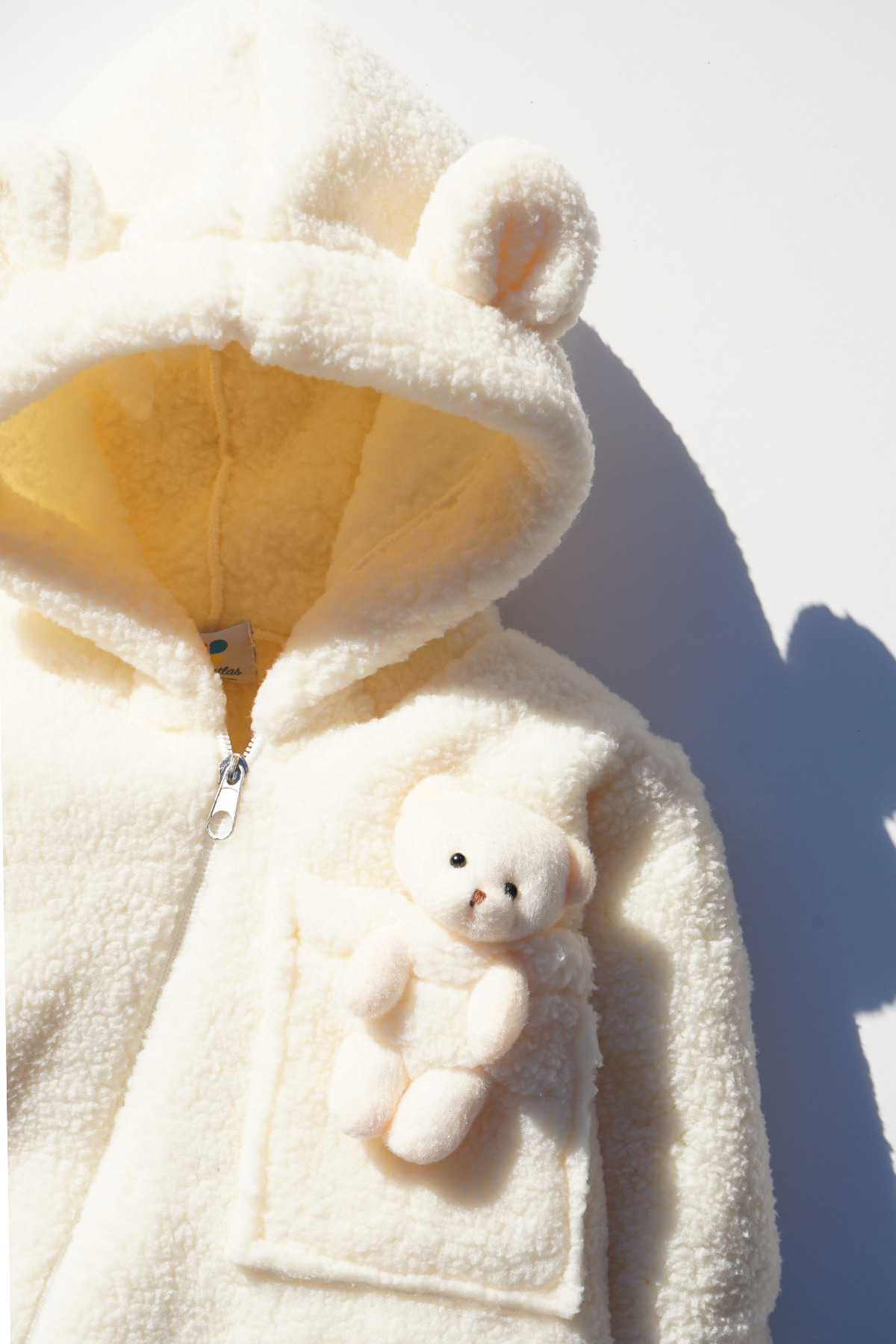 bshood X İpek Atlas Kız Erkek Bebek Ve Çocuk Peluş Oyuncaklı Ayı Tulum fotoğrafı 4 (önizleme)