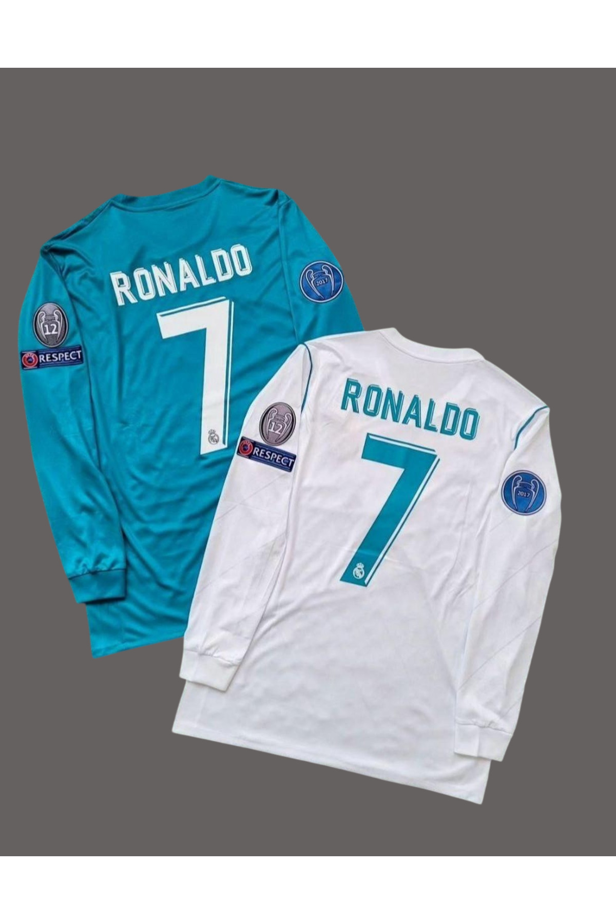 Alaturka Mix Cristiano Ronaldo 7 Real Madrid - 17-2018 Long Sleeve