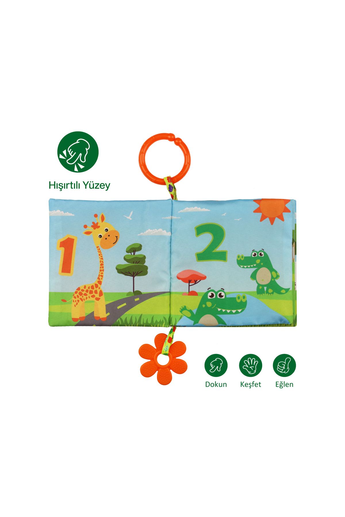 Been-The First Rustle Activity Book + Montessori Activity Toy 3