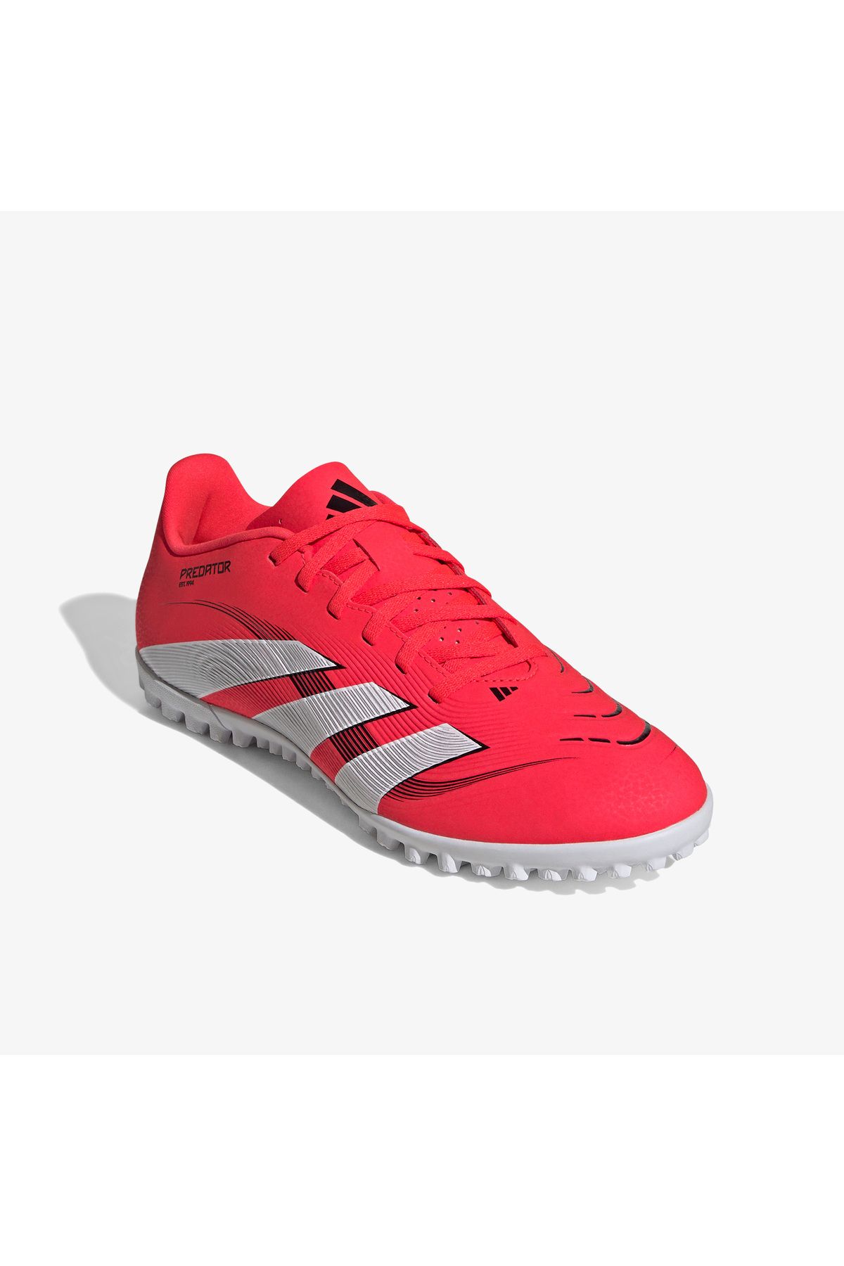 adidas-Pantofi de câmp roșii Astroturf pentru bărbați Predator Club (ID3784) 2