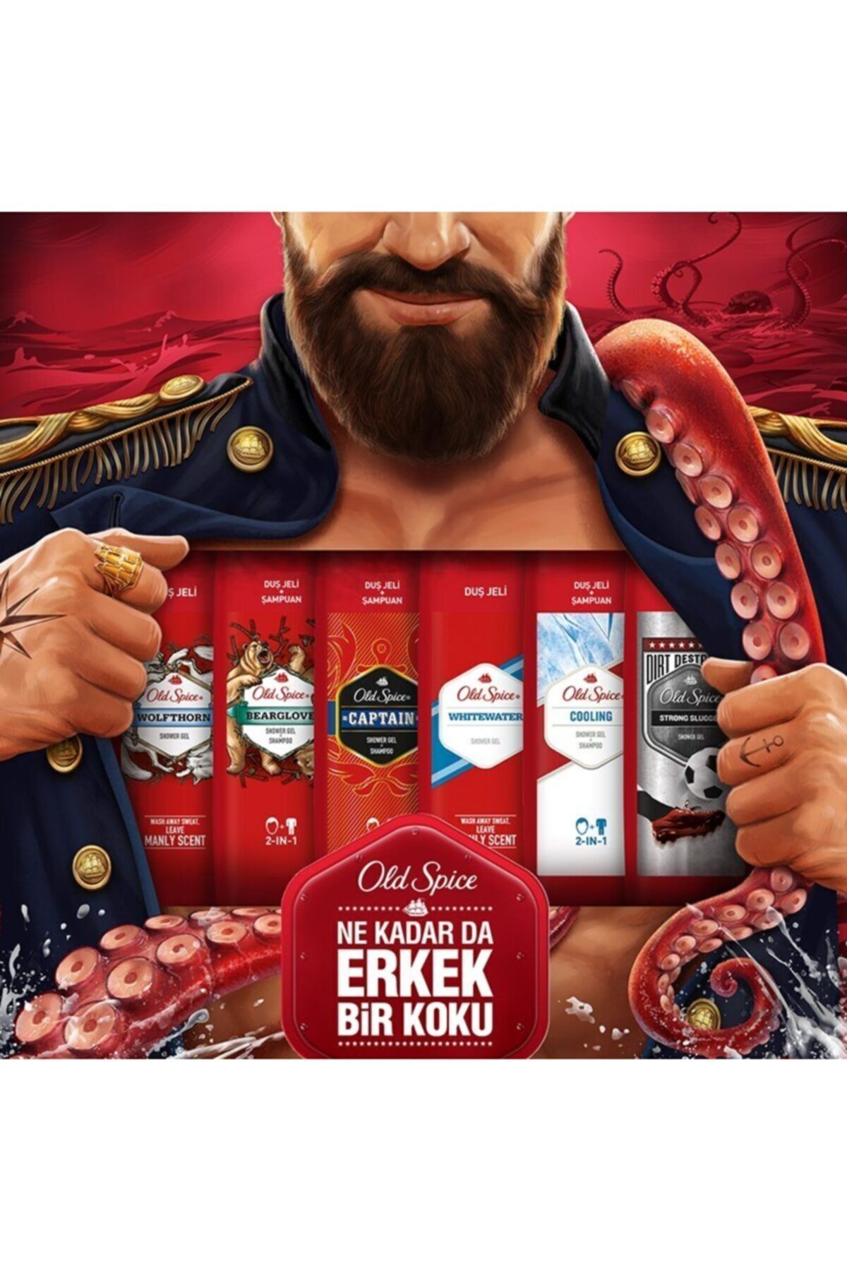 Old Spice-400 ml Shampoo Bearglove 3in1 7