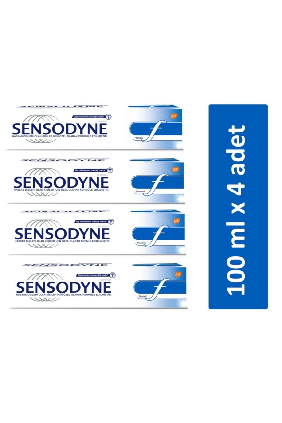 Sensodyne-100ml Fluoride Toothpaste - X 4 Pieces 1