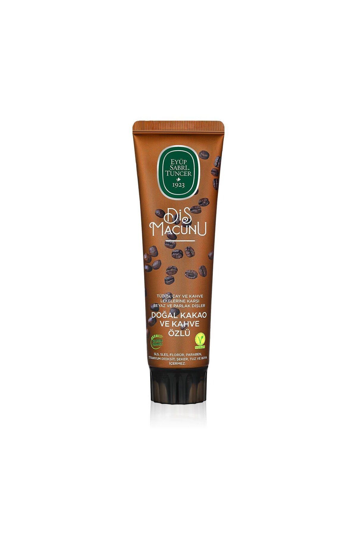 Eyüp Sabri Tuncer-Natural Cocoa and Coffee Extract Toothpaste 90 ml 3