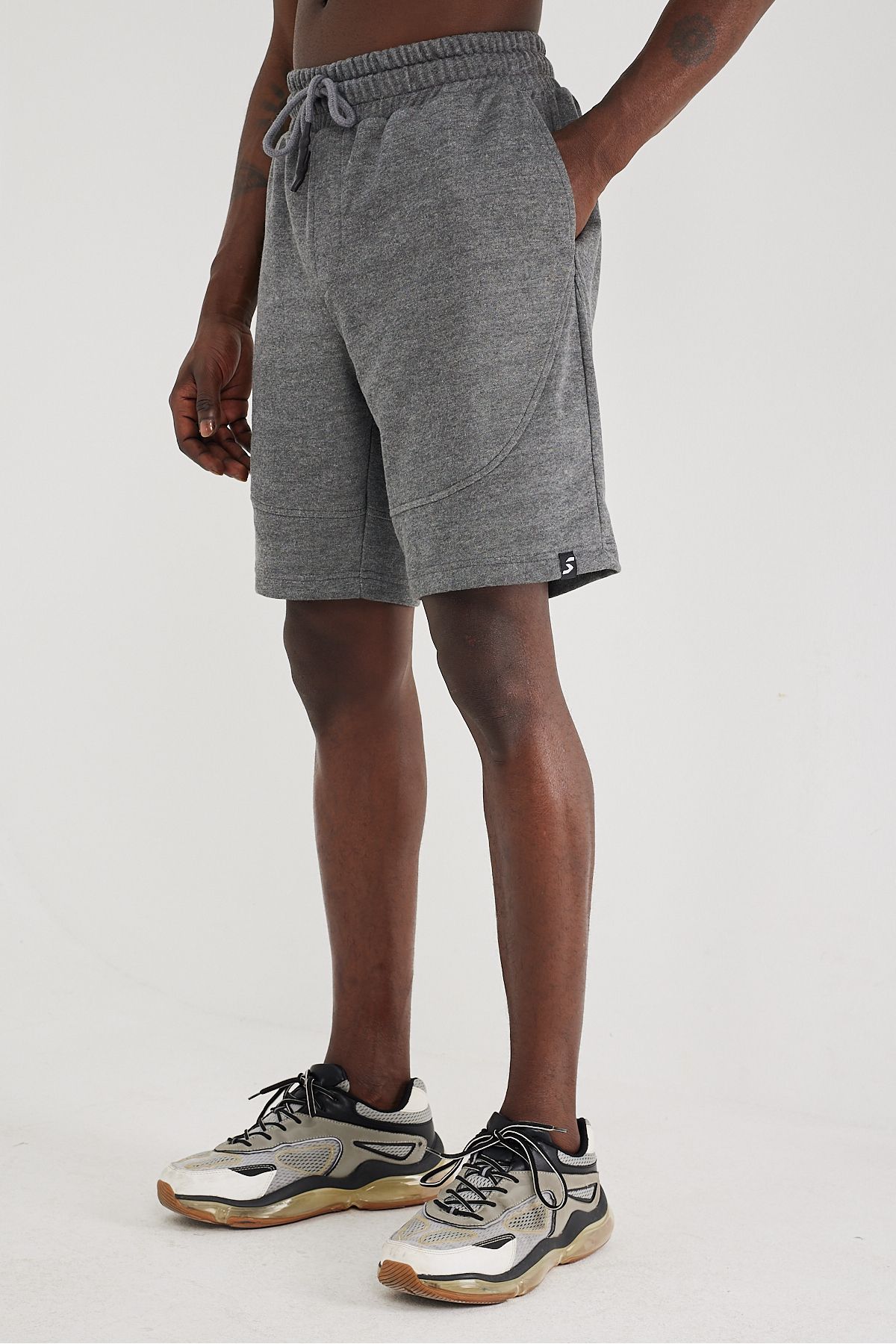 Scorp-Men's Gray Casual Shorts - Edge with Pockets 3