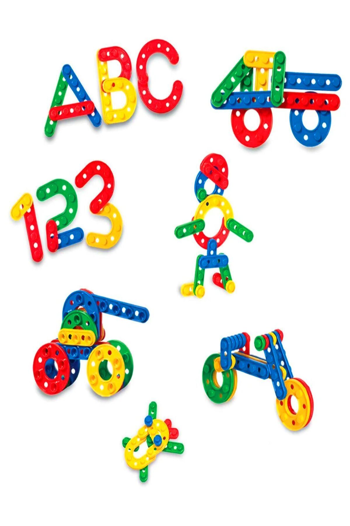 مکعب پازل کلیک کلک ۱۹۲ تکه - بلوک‌های ساختمانی