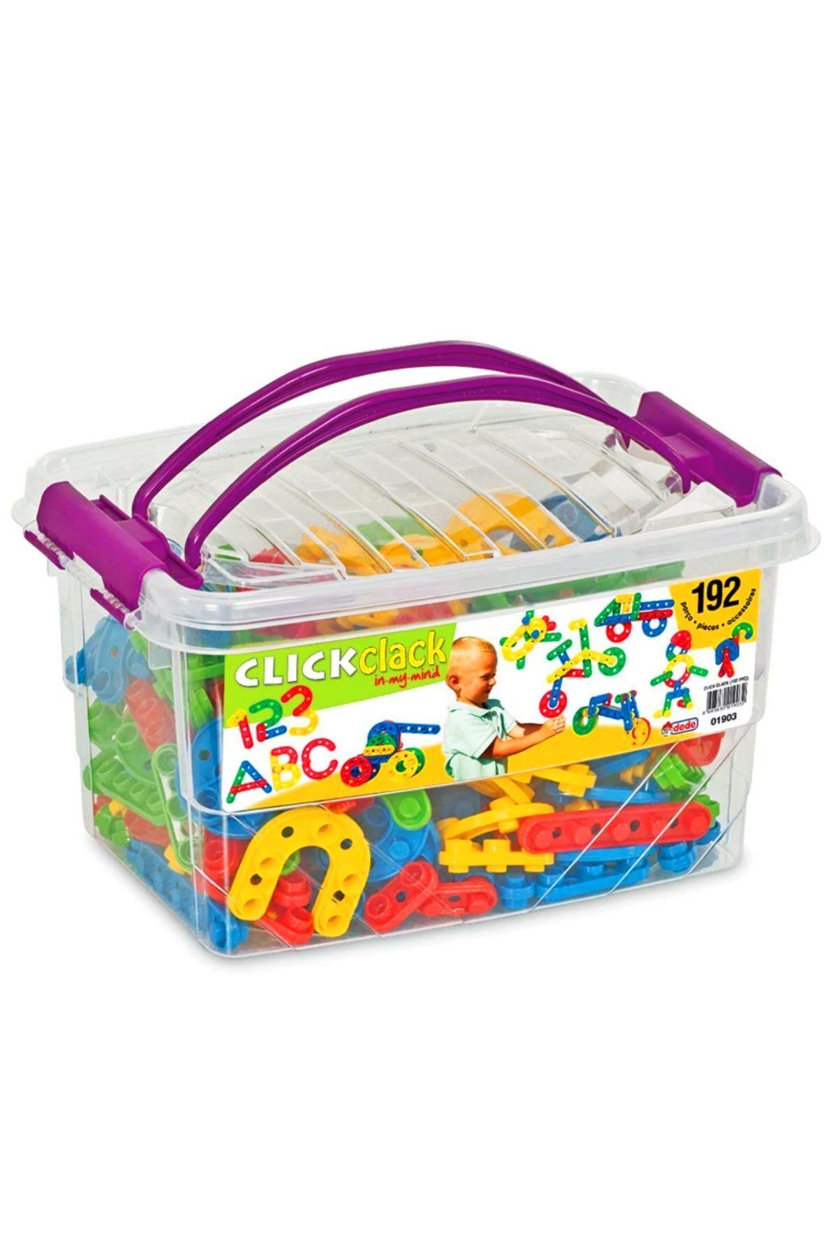 مکعب پازل کلیک کلک ۱۹۲ تکه - بلوک‌های ساختمانی