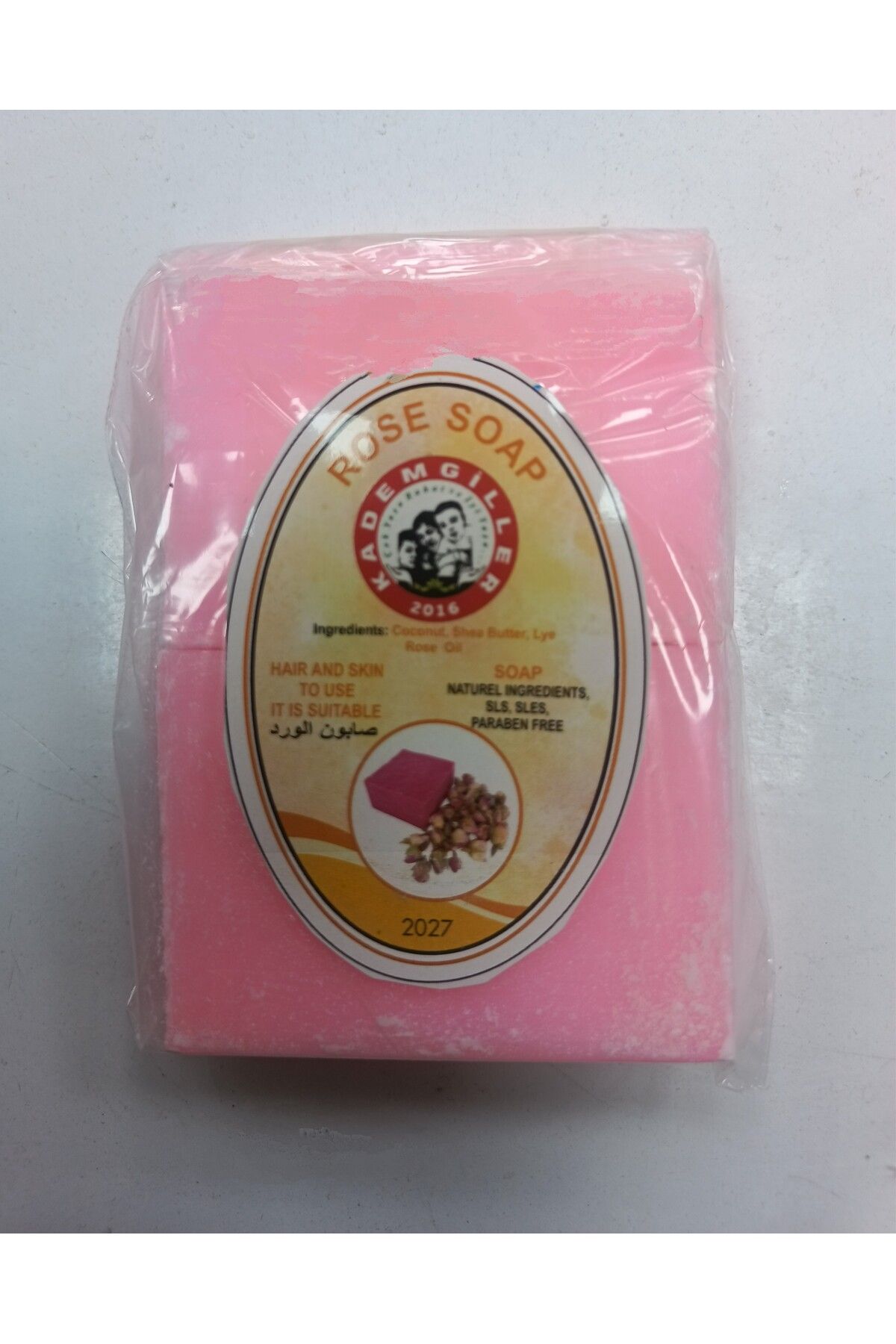 kademgiller çok yaşa rahat ve iyi yaşa ... 2016-Kademgiller Pink Rose Oil Extract Soap 2 Pcs (200g) 2