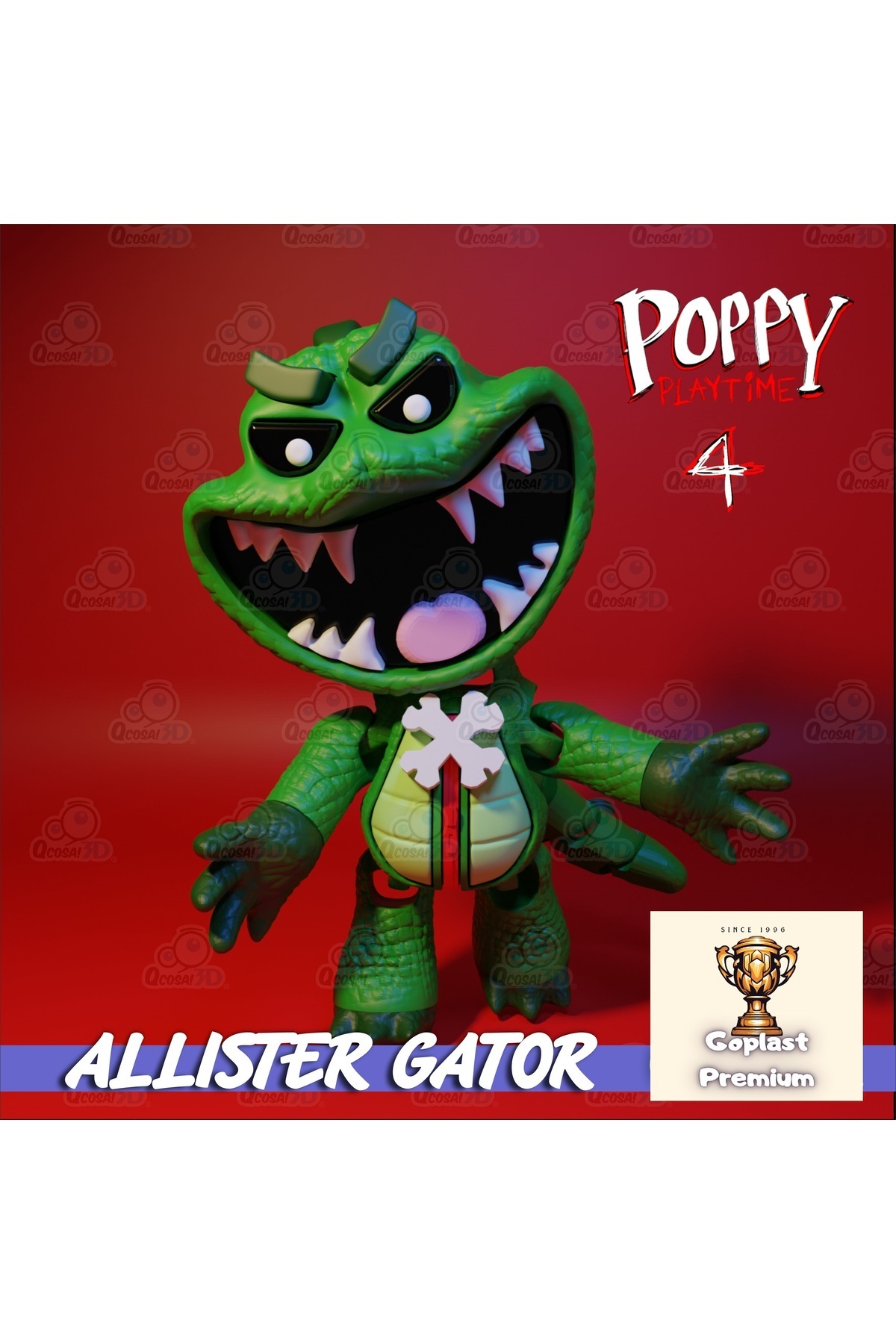 Goplast Premium ALLISTER GATOR - POPPY PLAYTIME 4 CATNAP OYUNCAK