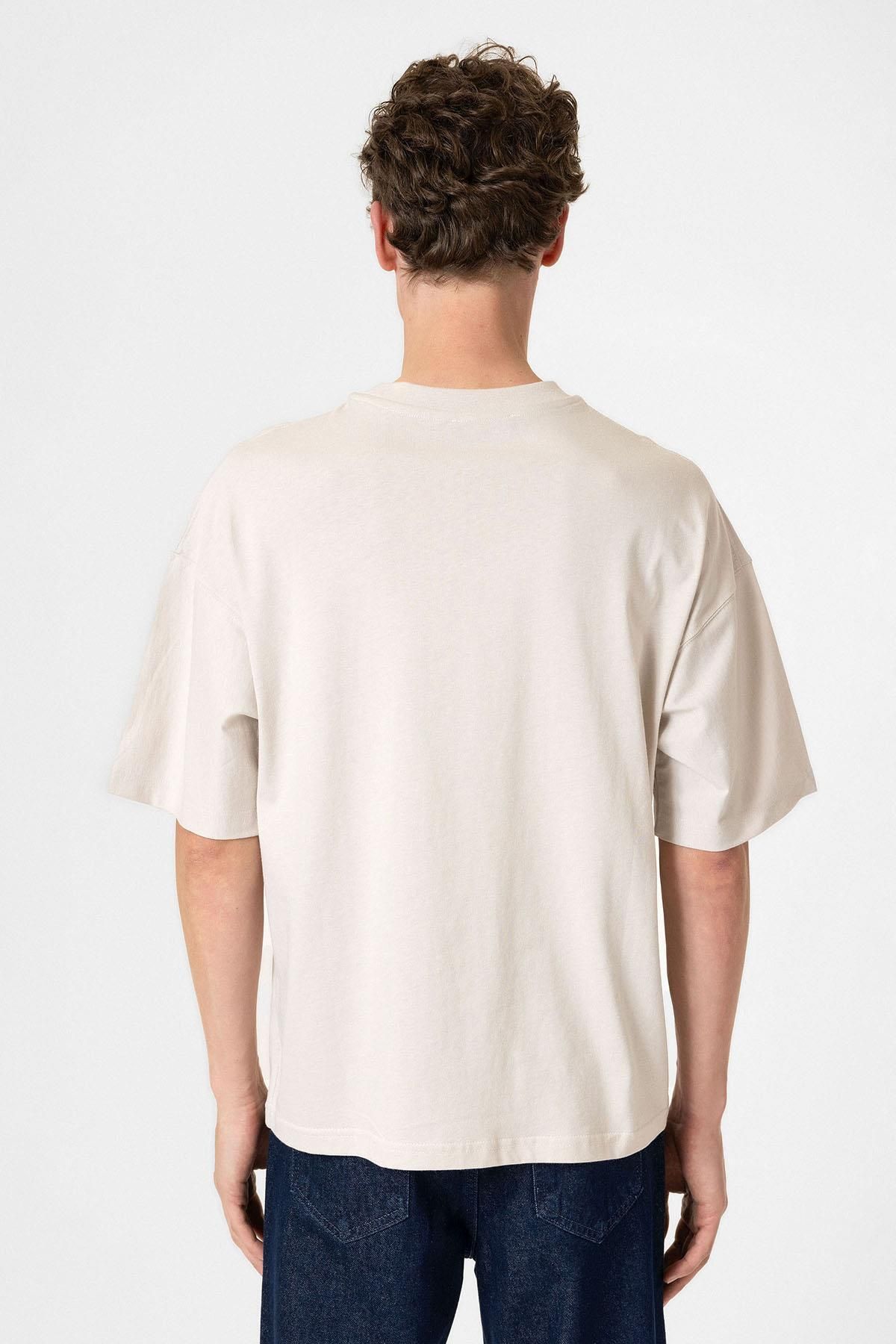 Antioch-Stone Crop Fit Men's T-Shirt 4