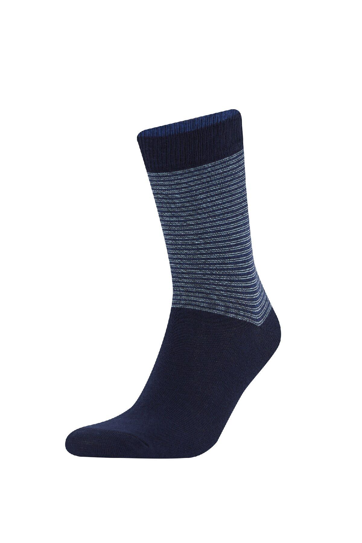 DeFacto-3-teilige lange Baumwollsocken für Herren F0935AXNS 4