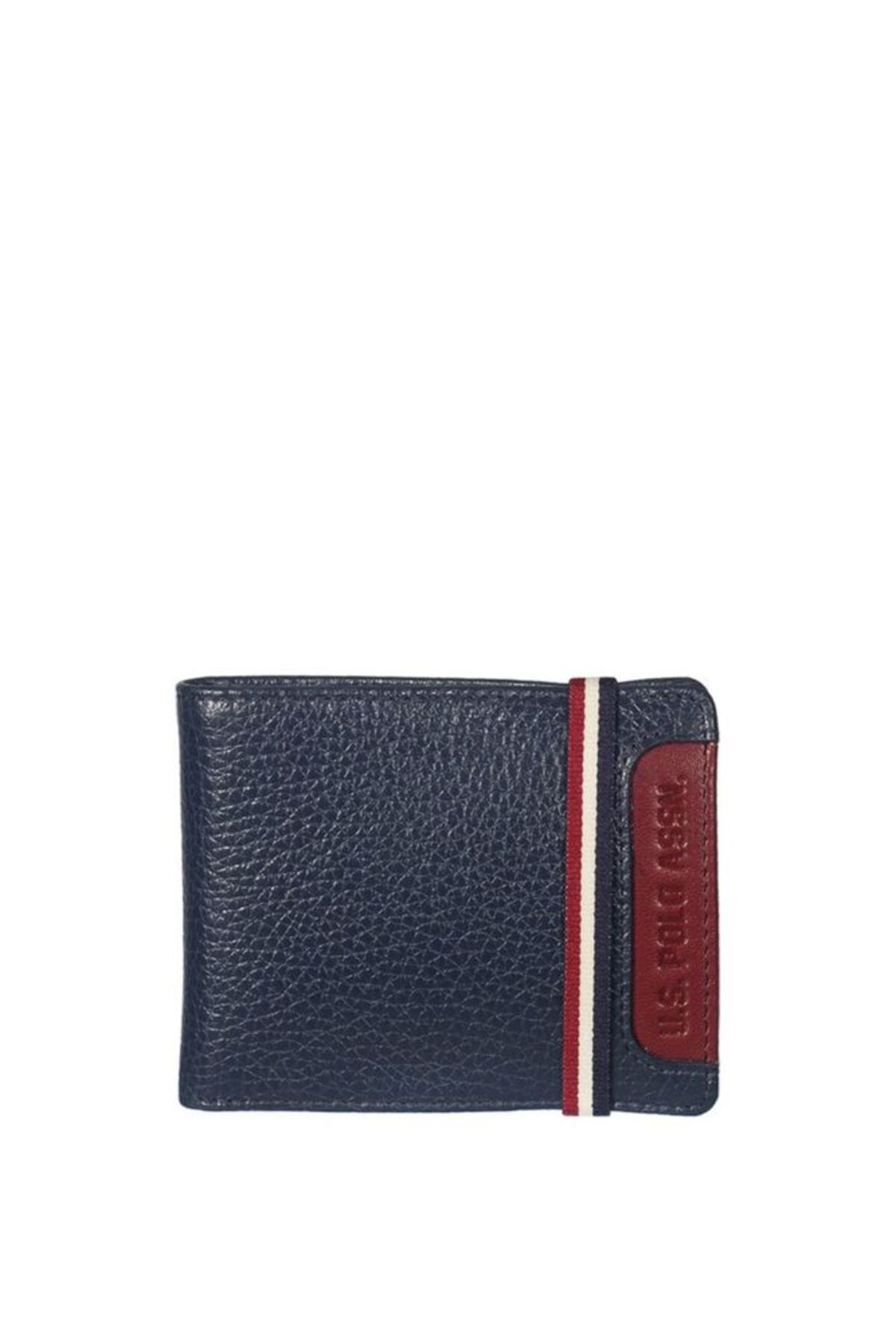 کیف پول مردانه چرمی ناوی آبی رولاکس Plcuz7612 U.S. Polo Assn.