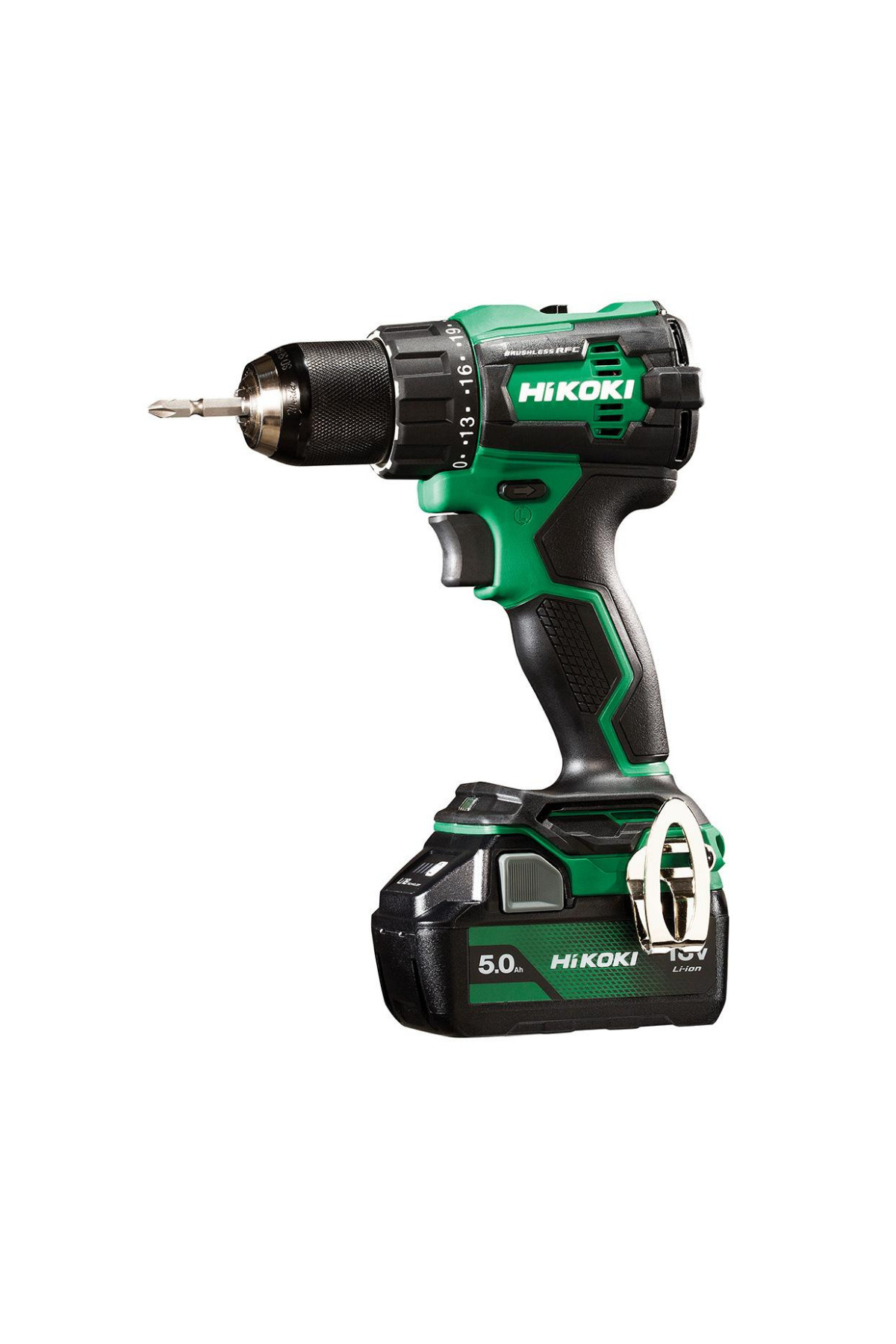 HİKOKİ DV18DE-5.0 18V/5.0Ah 70Nm Çift Akülü Şarjlı Darbeli