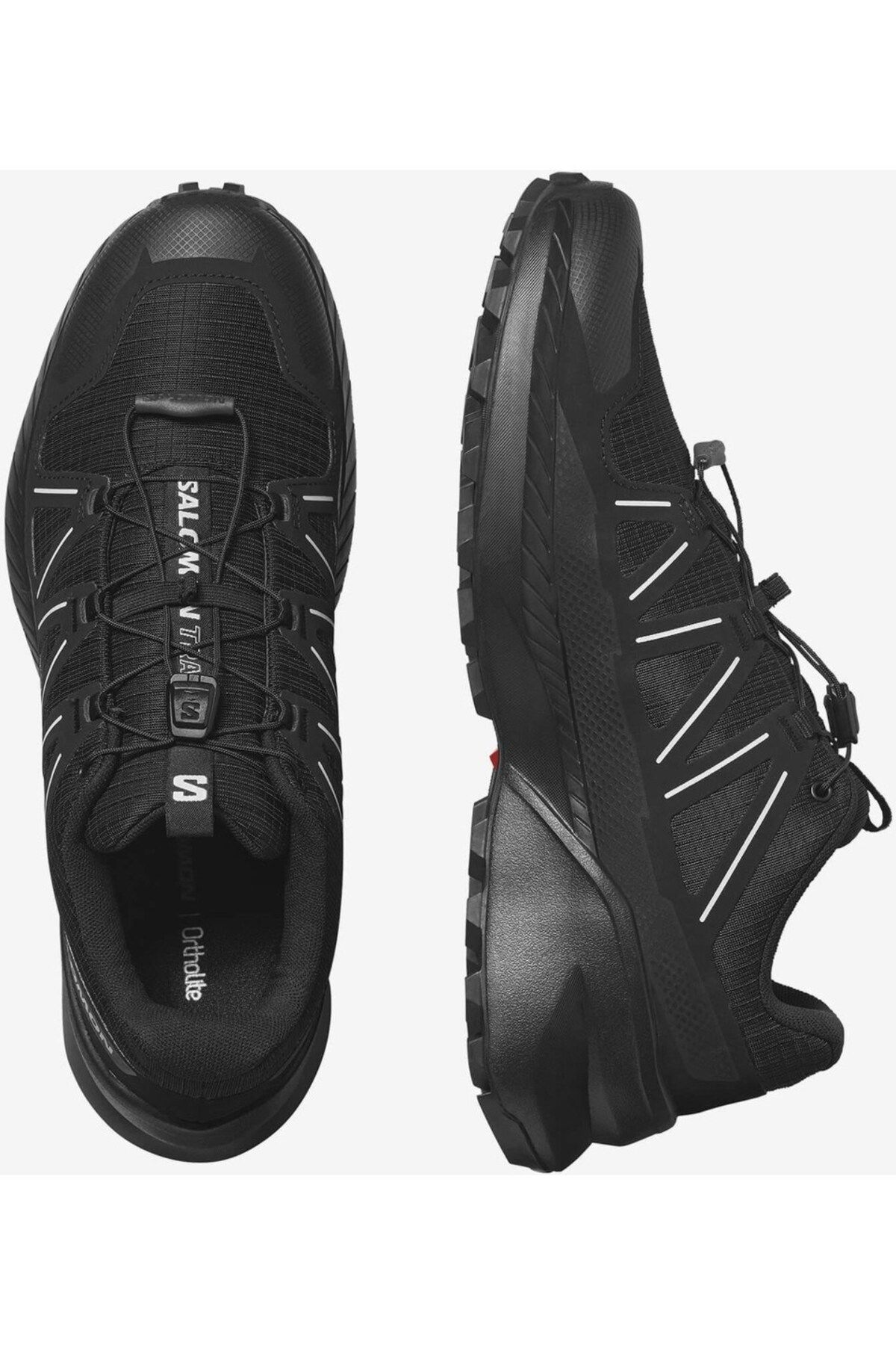 کفش دویدن Speedcross Peakblack/black/glacier Gray Erk Trail Running Shoes L47514500 Salomon