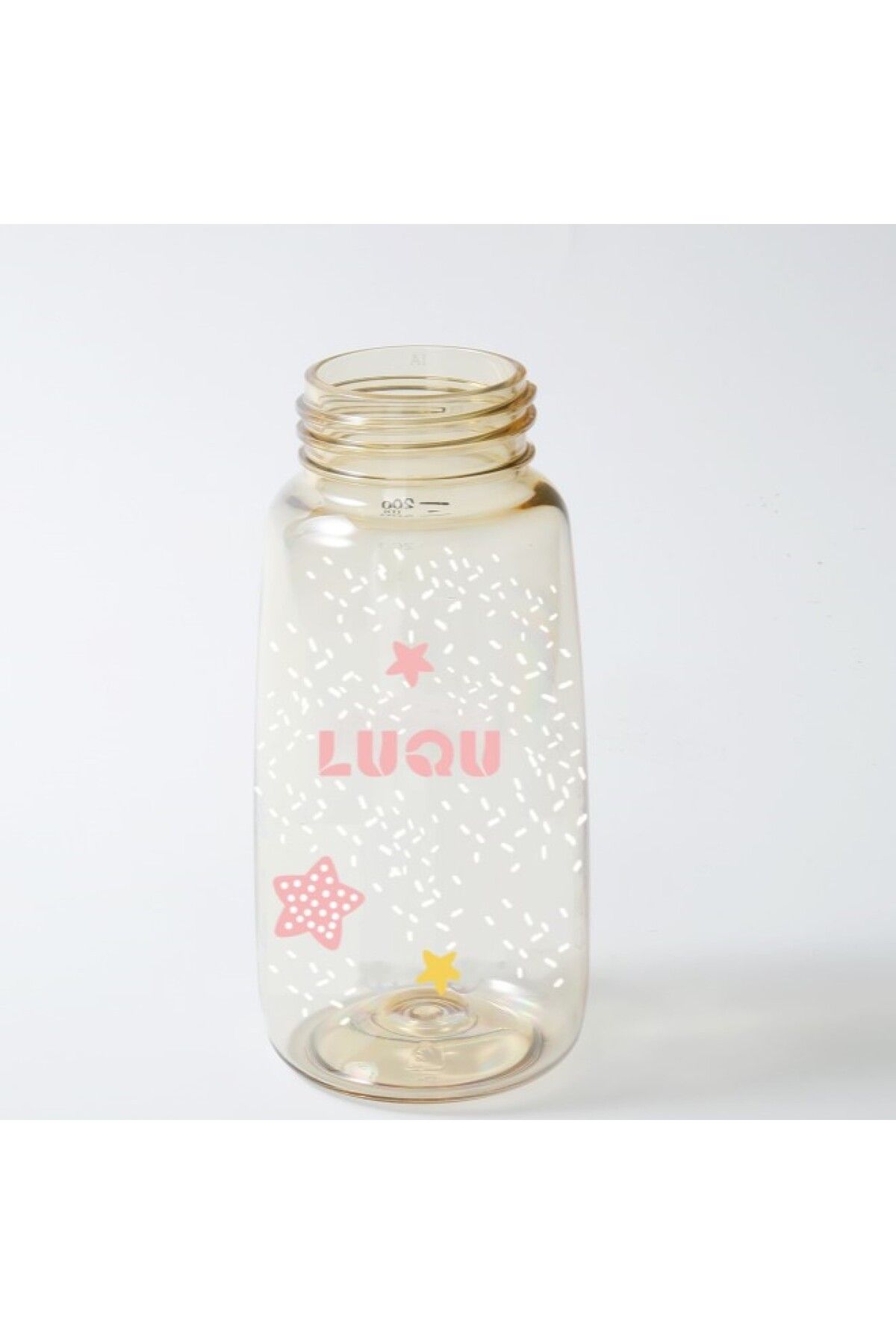 LUQU BABY-Luqu Feeding Bottle Ppsu With Handle 200ml-Pink 3