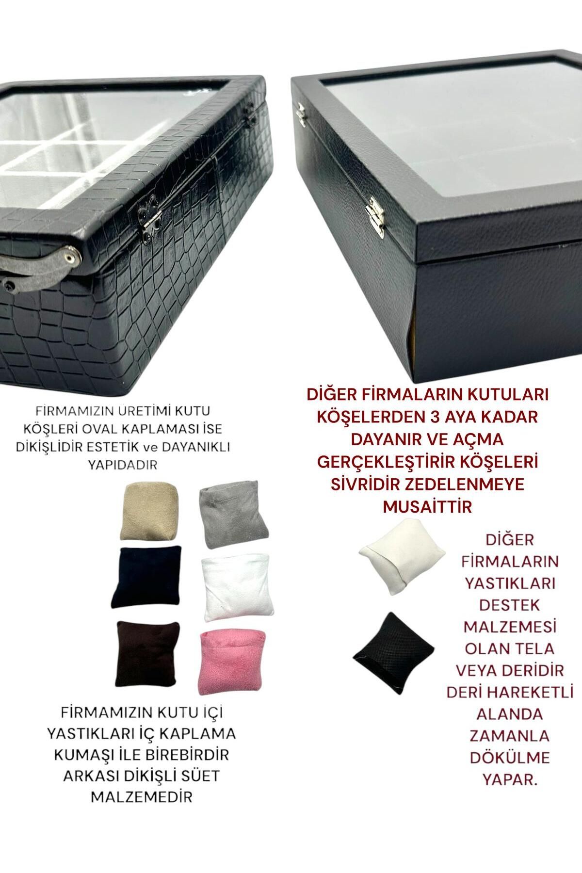 Dijital Çarşı-صندوق نظارات وحقيبة قهوة التمساح من ديجي مكونة من 10 قطع 8