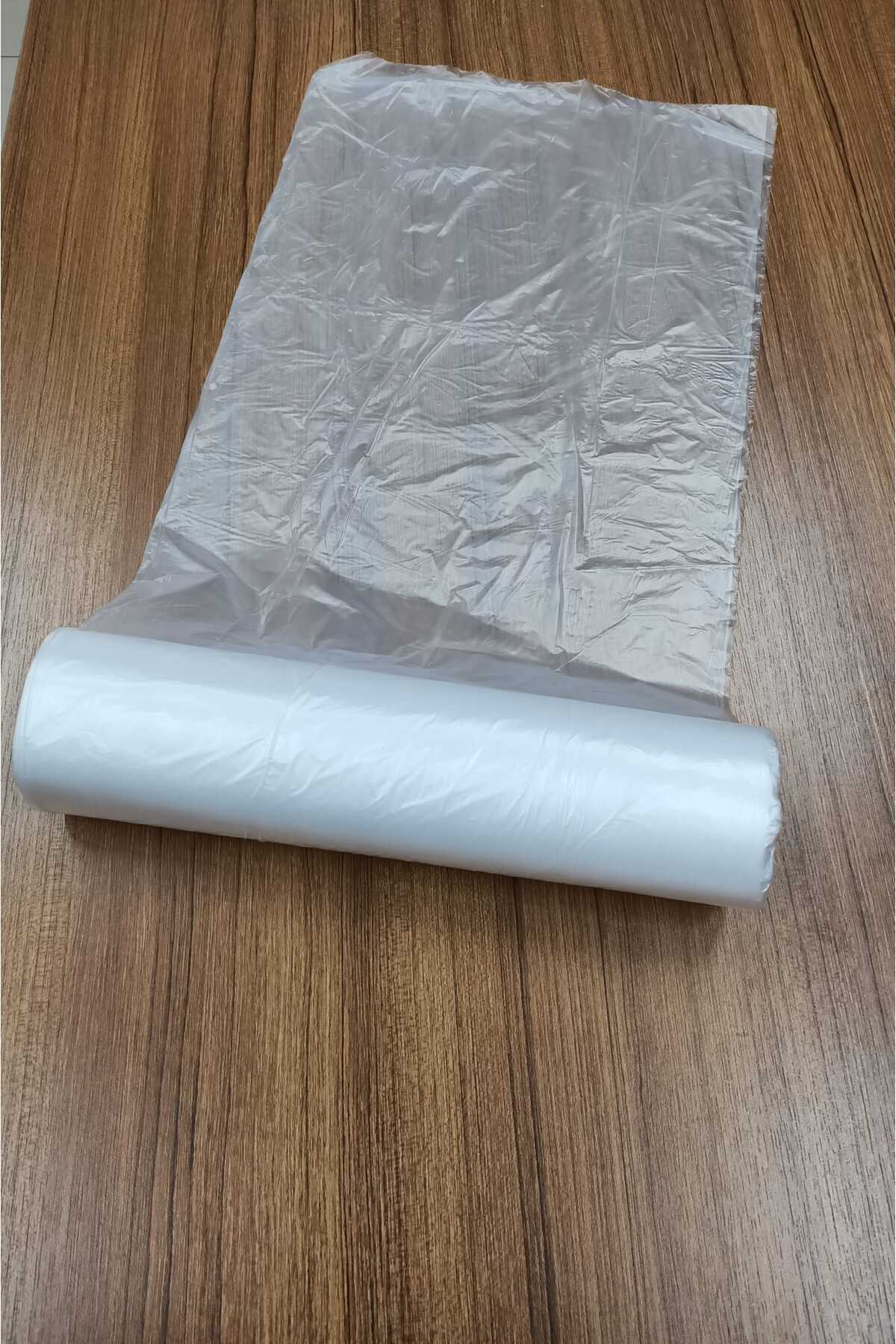 Mehmet Yekebaş Ambalaj Tek Kullanımlık 120x150 Ebat Baskısız Şeffaf Rulo Naylon Masa Örtüsü 50 Adetli