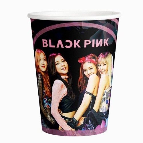 Black Pink Karton Bardak 8 Adet, fiyatı