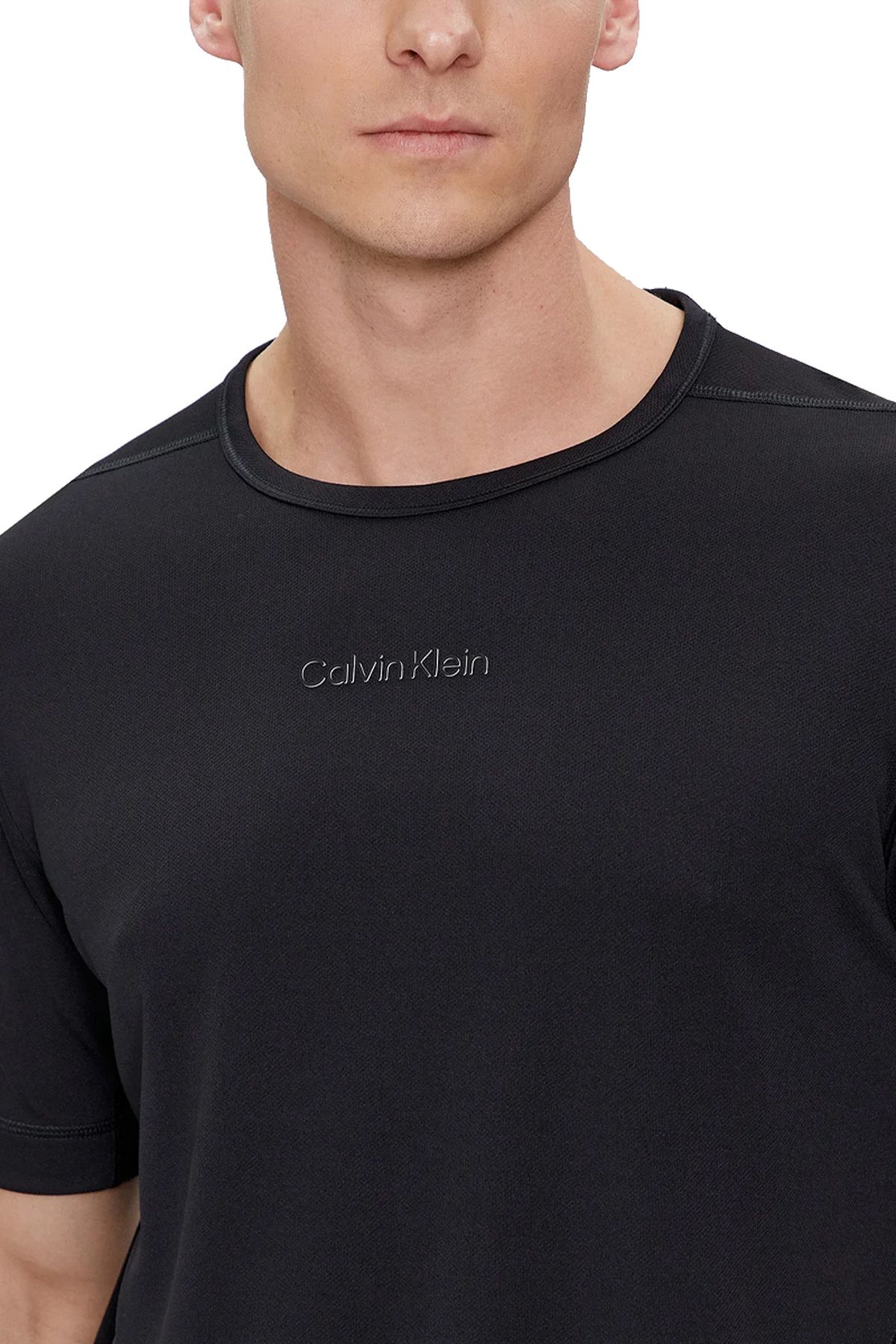 تی شرت مشکی مردانه توری اورجینال Calvin Klein