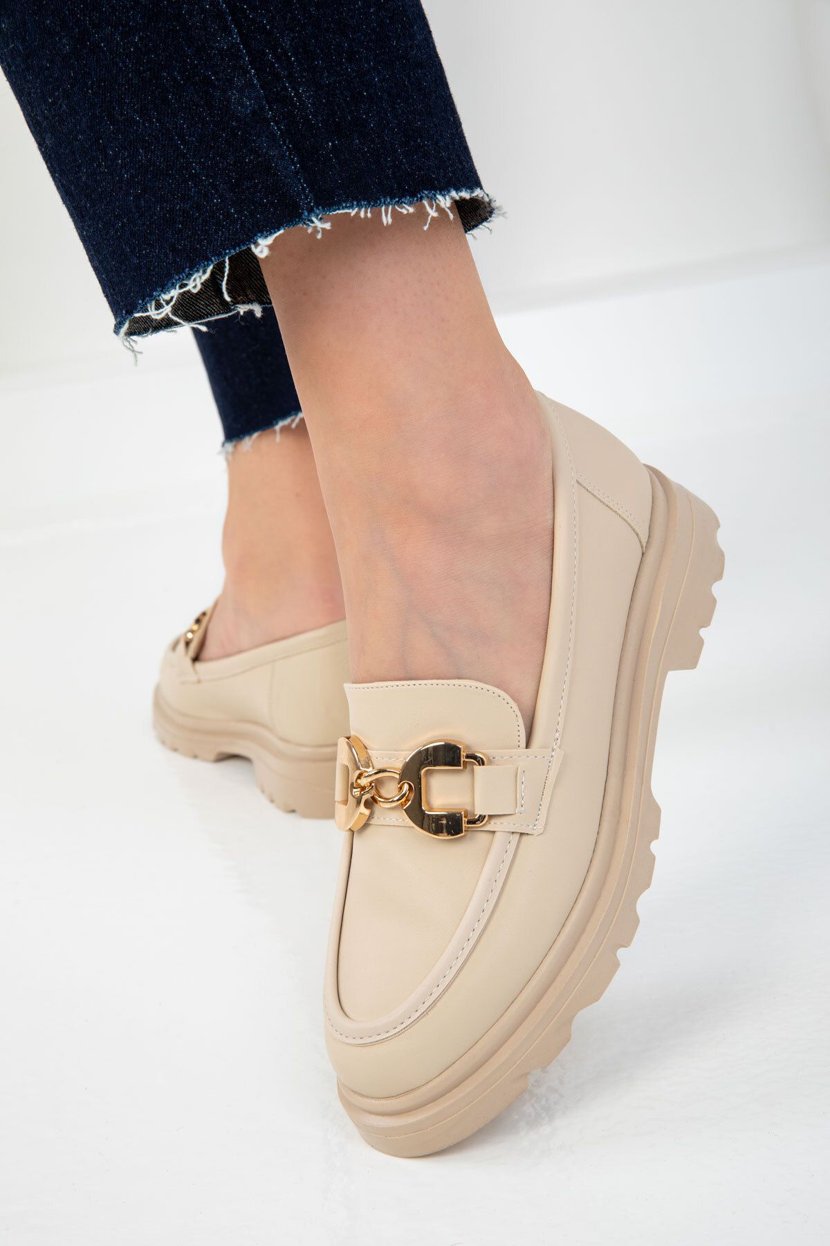 SOHO Pantofi Loafer De Damă Bej Femeie - 39