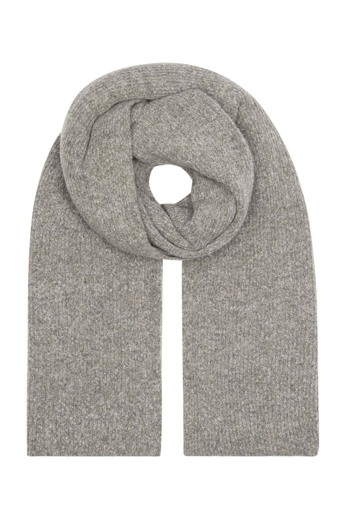 Calvin Klein Gruby Szalik Haftowany Kobieta - One Size