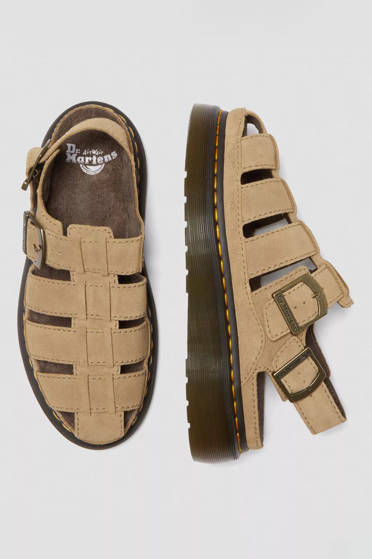 Dr. Martens-Wrenlie Savannah Tan Bronx Wildleder 3