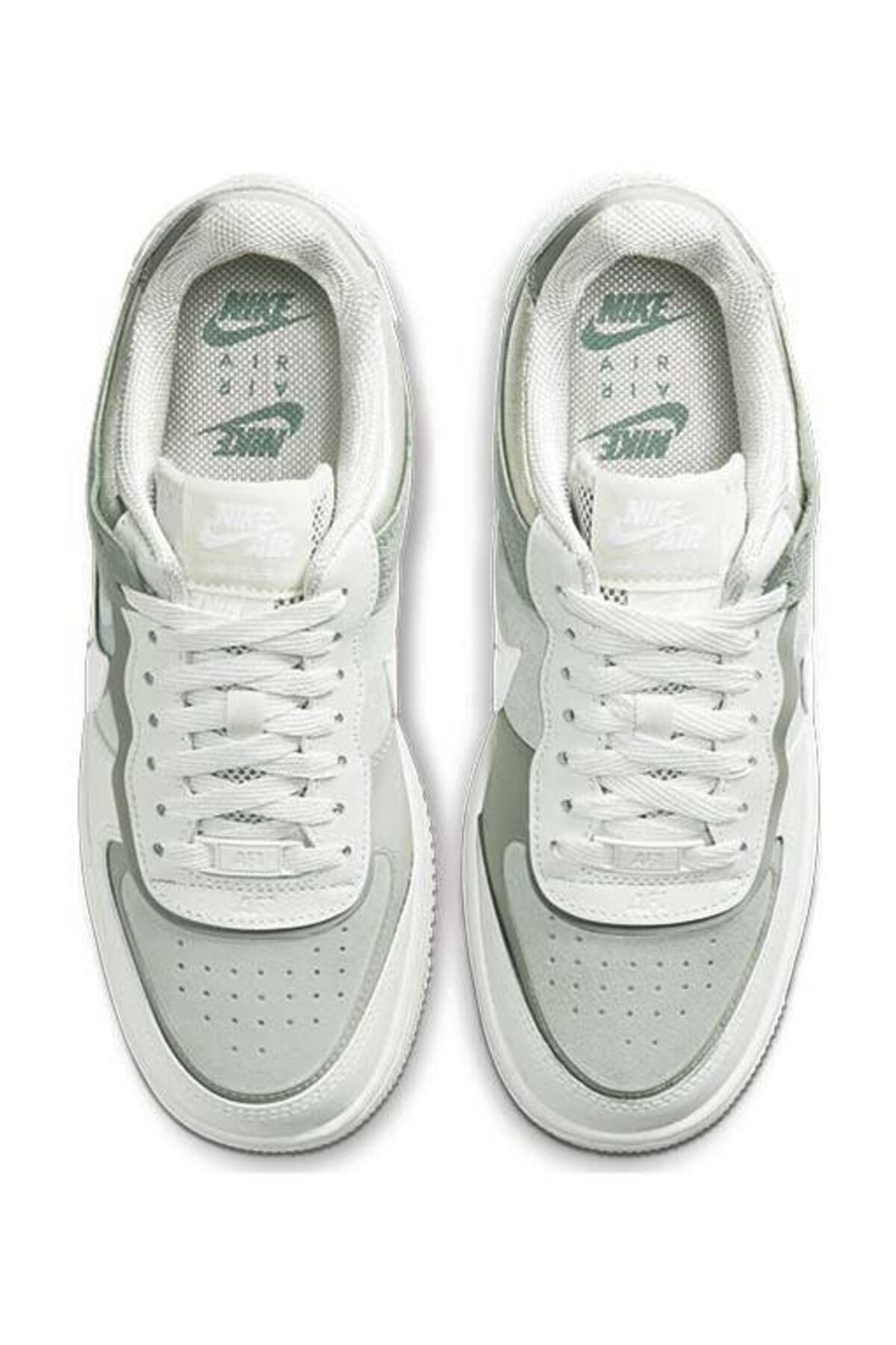 Air Force 1 Low Shadow Spruce Aura White - Zapatillas Nike نایکی اورجینال - تصویر 3