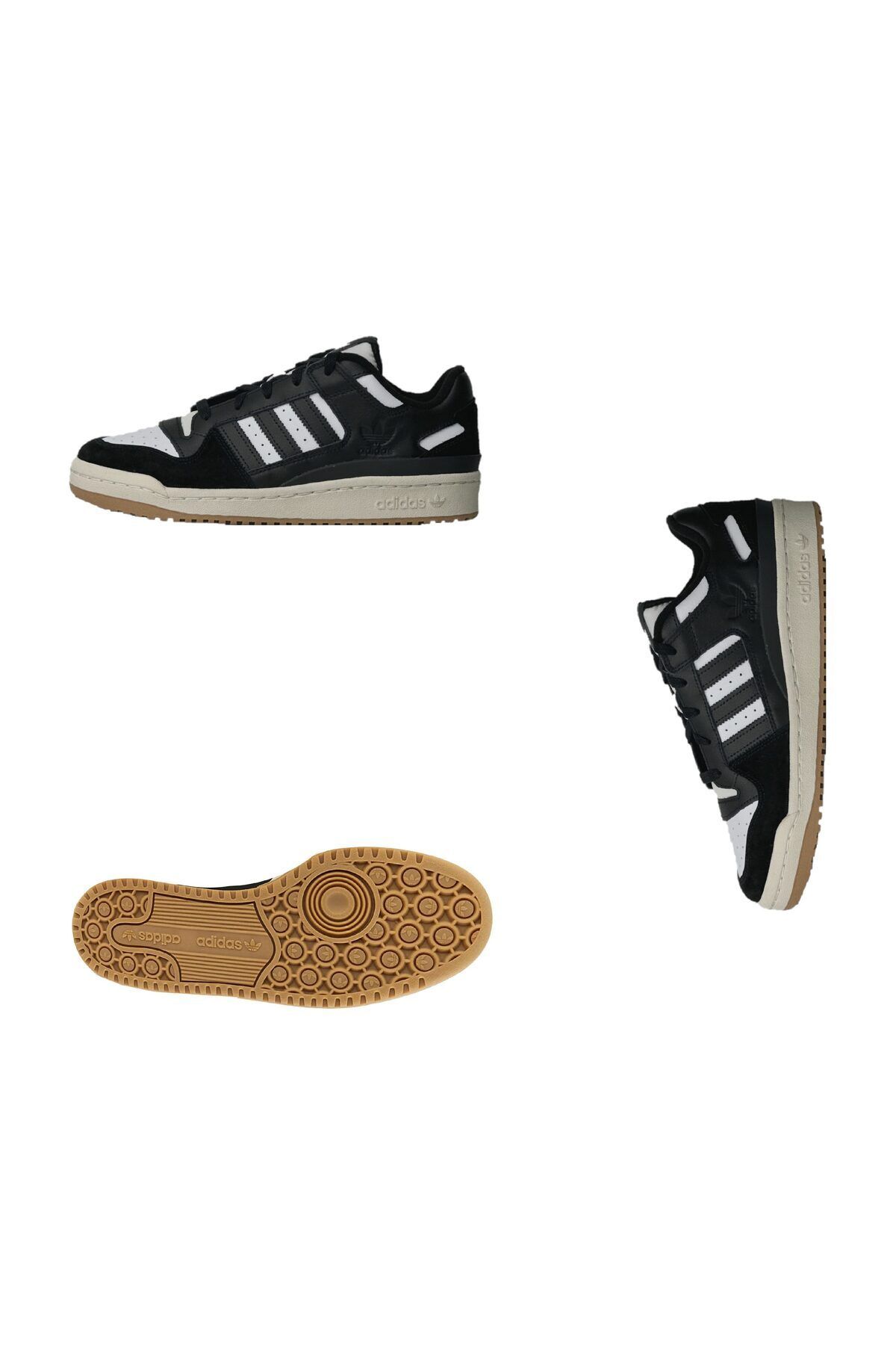 adidas-FORUM LOW CL CBLACK/ 3
