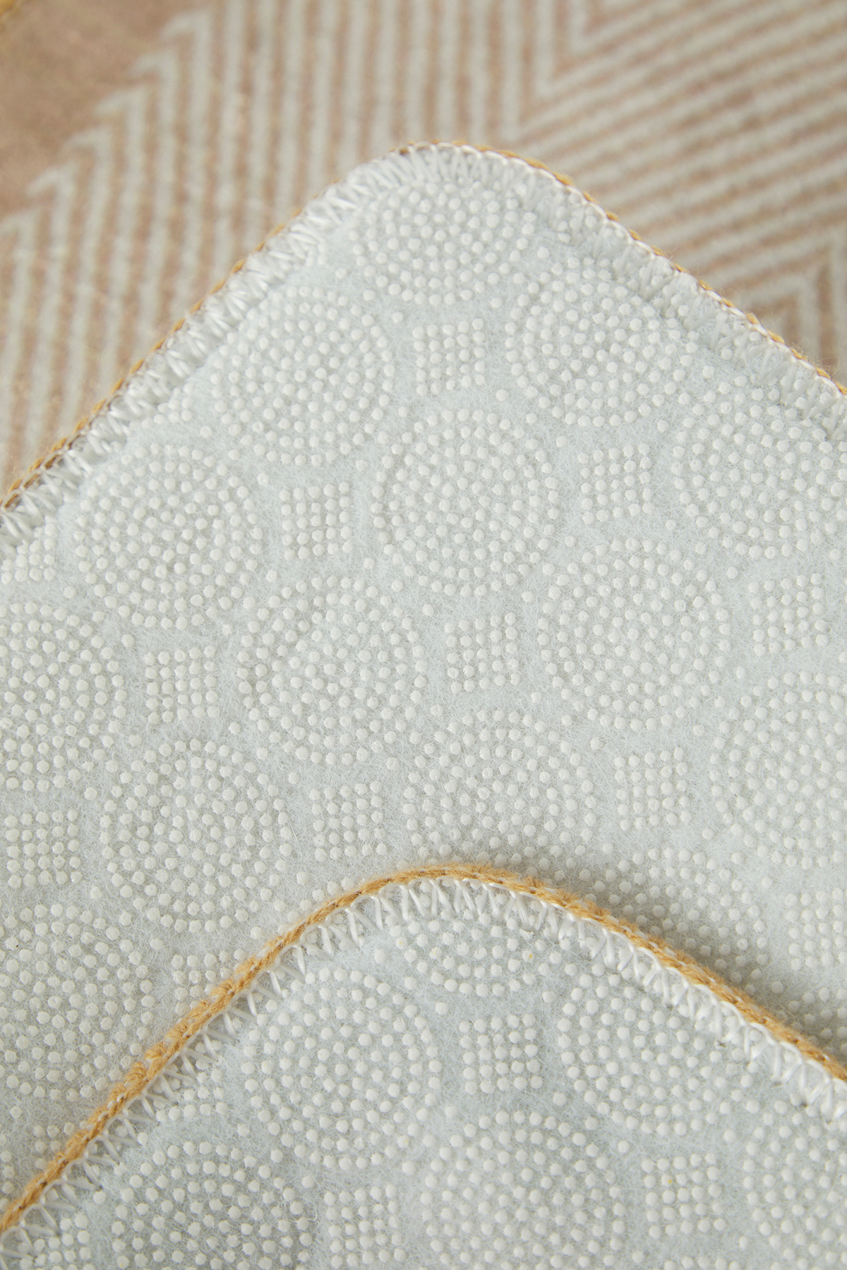 Trendyol Collection-Set of 2 Printed Non-Slip Base Bath Mat Tphss25Bps00007 4