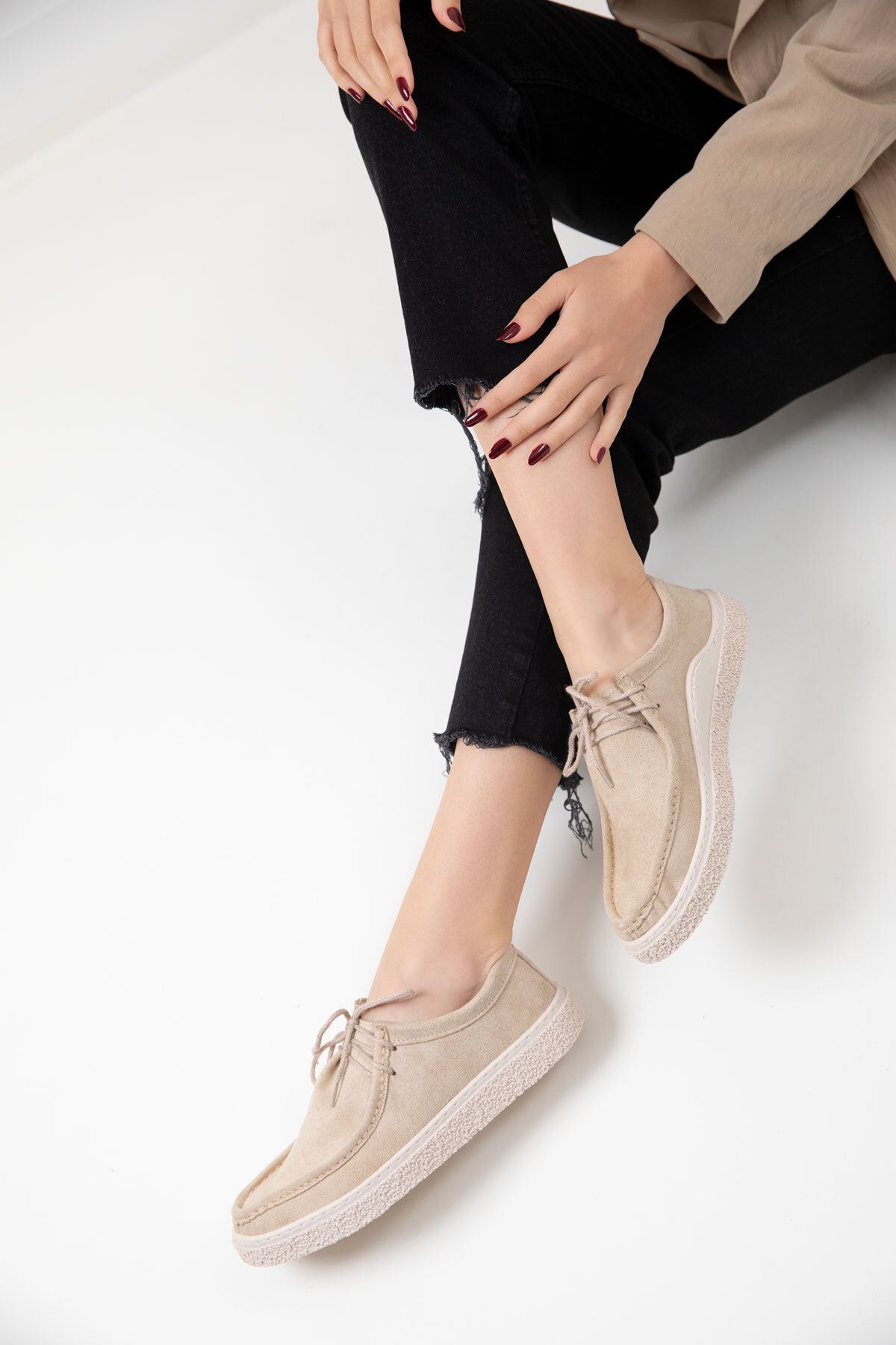 SOHO Damskie Buty Casualowe Ze Skóry Zamszowej Kobieta - 39