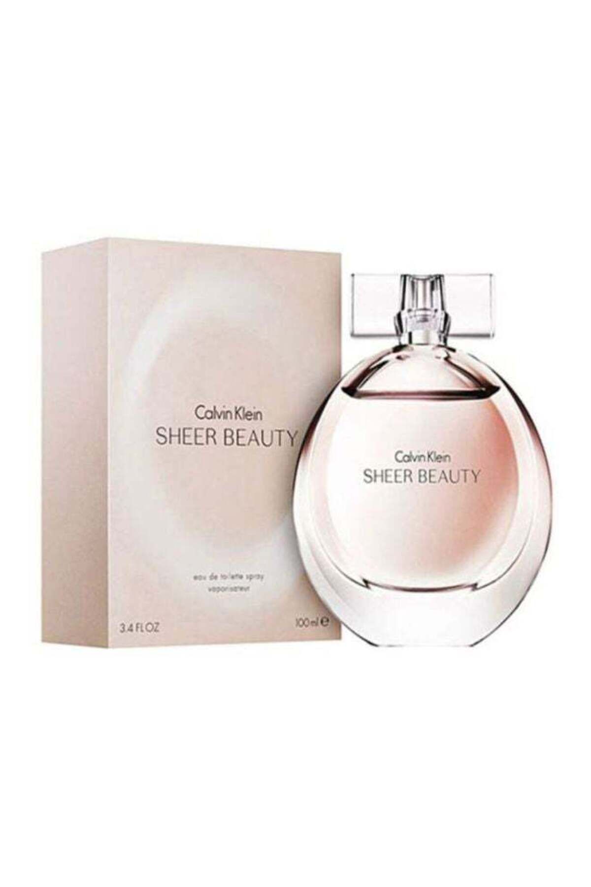 Calvin Klein-Spray Gift Set Sheer Beauty 100, Classic Black Eau De Toilette 100ml 3
