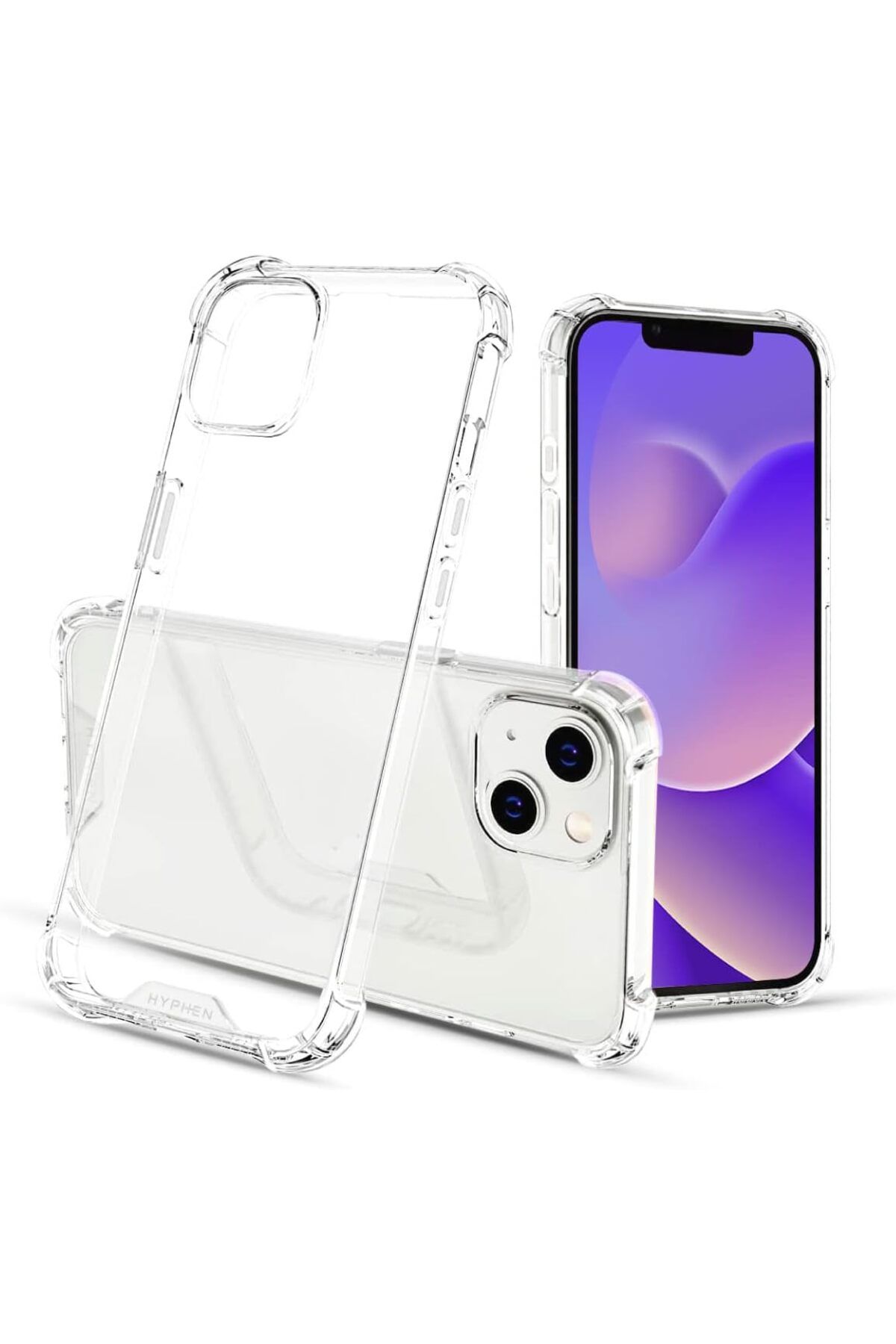 HYPHEN-حافظة حماية من السقوط من DURO - متوافقة مع iPhone 14 Plus 6.7 | 4