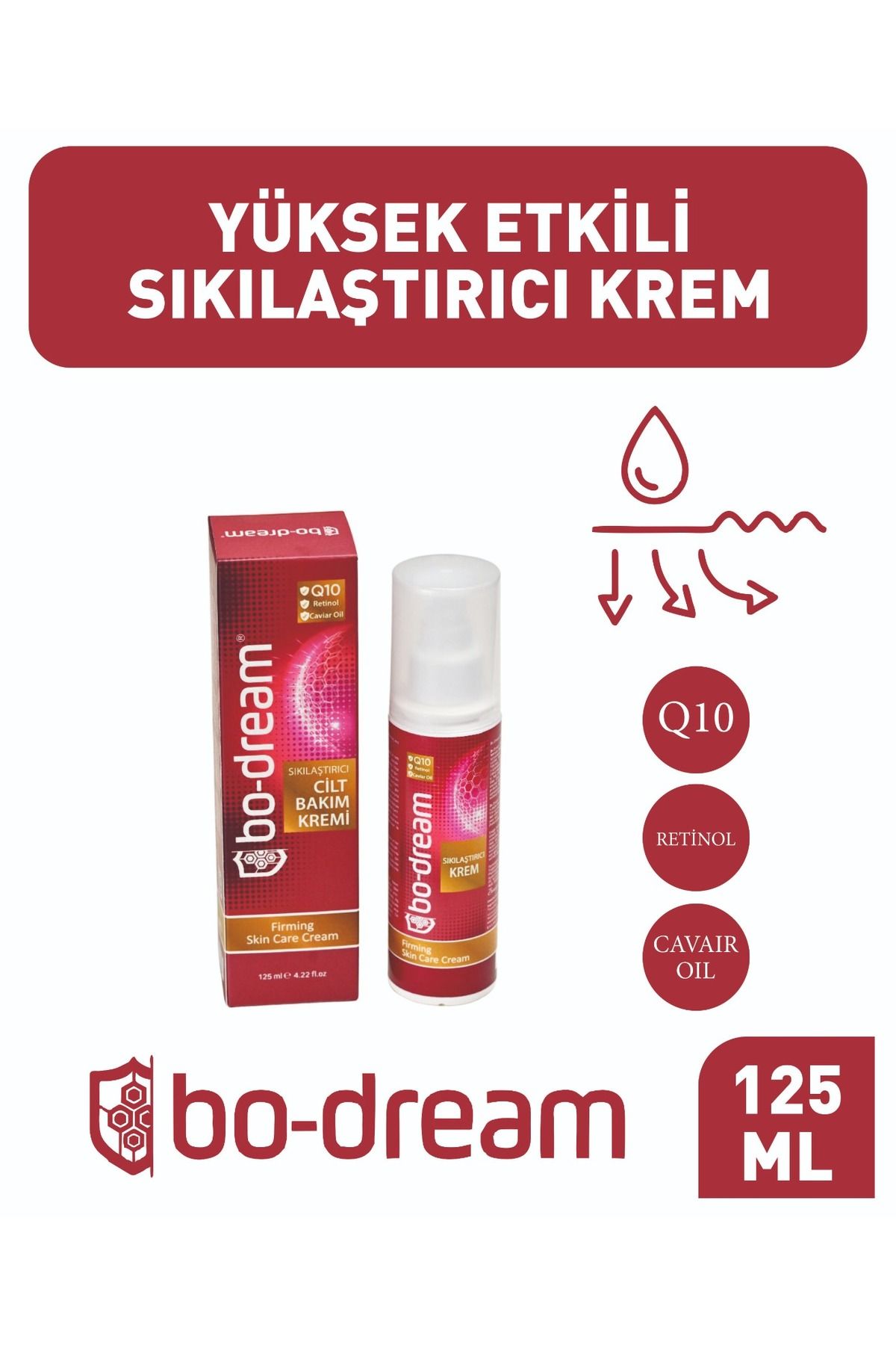 bo-dream Sıkılaştırıcı & Onarıcı Cilt Bakım Kremi Q10-retinol - Caviar Oil Içerir