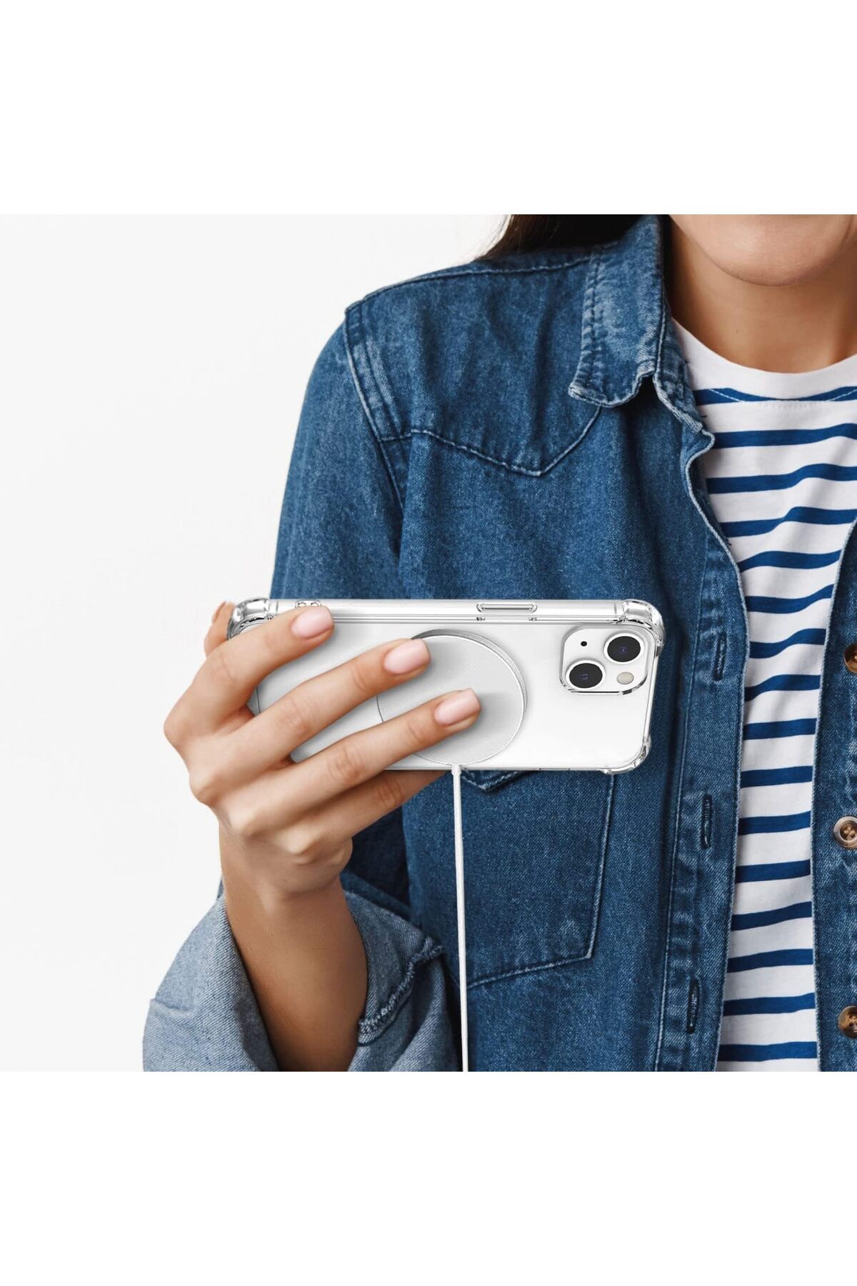 HYPHEN-حافظة الحماية من السقوط من DURO For MagSafe - متوافقة مع iPhone 14 Plus 6.7 5